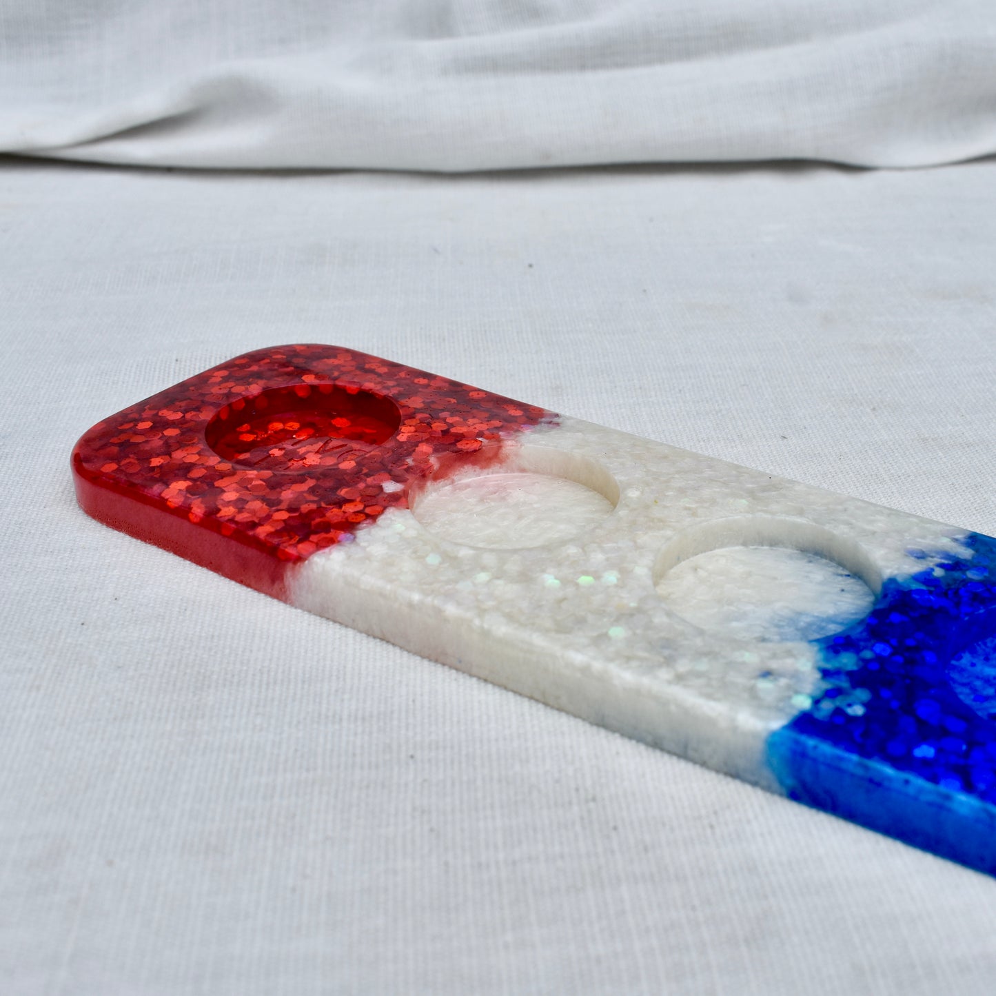 Patriotic Shot Glass Paddle ๐บ๐ธ Red White & Blue Shot Glass Paddle ๐บ๐ธ USA Beer Flight