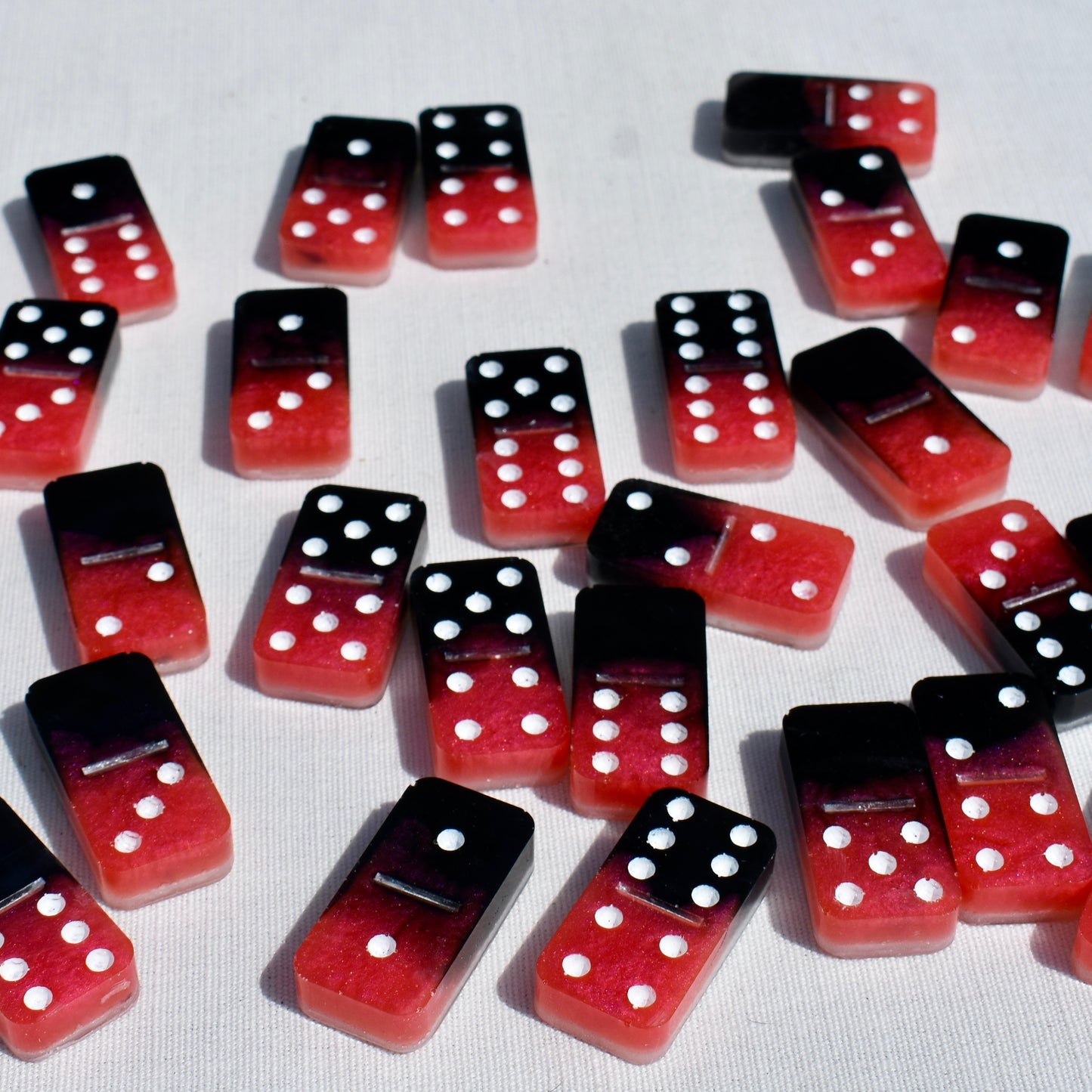 Personalized Domino Gift Set • Custom Resin Dominoes Set