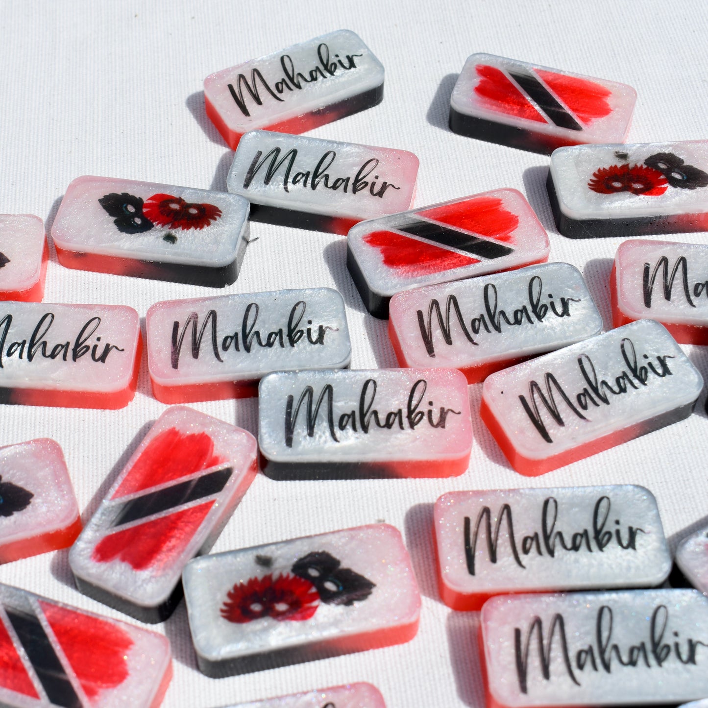 Personalized Domino Gift Set • Custom Resin Dominoes Set