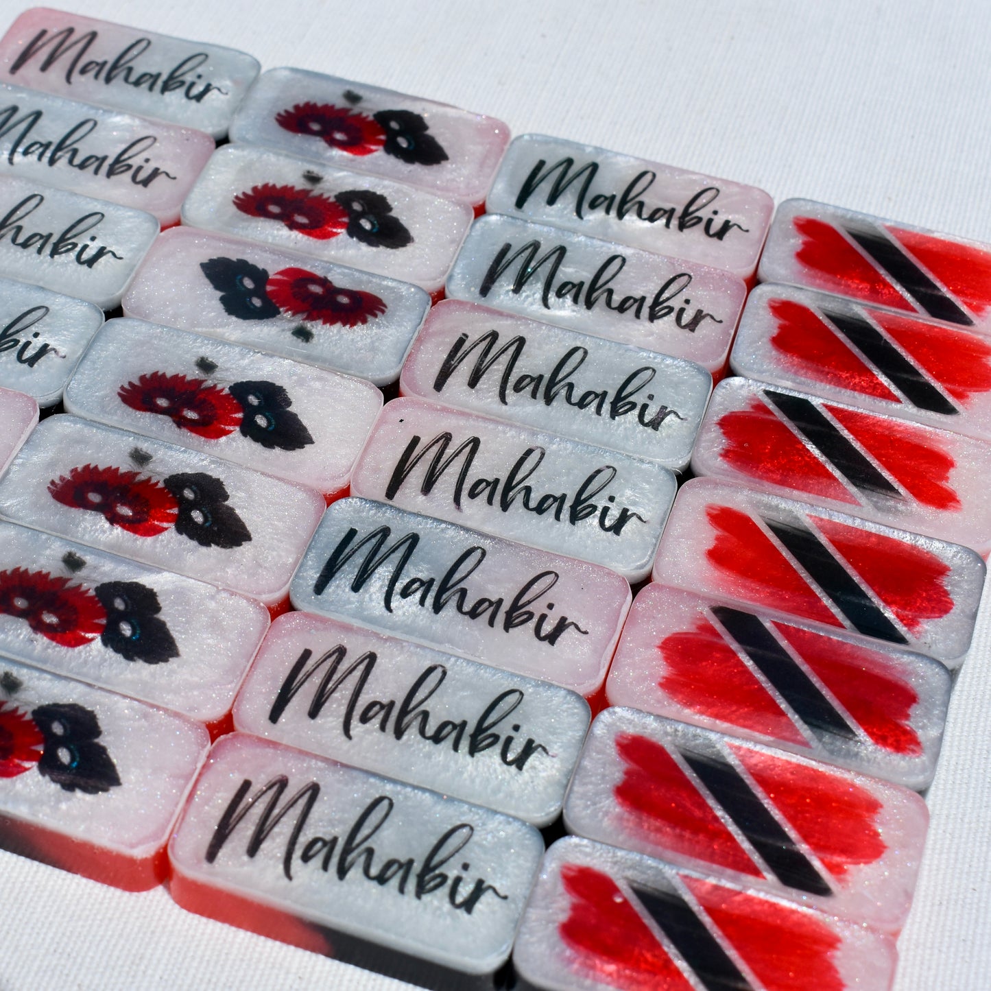 Personalized Domino Gift Set • Custom Resin Dominoes Set