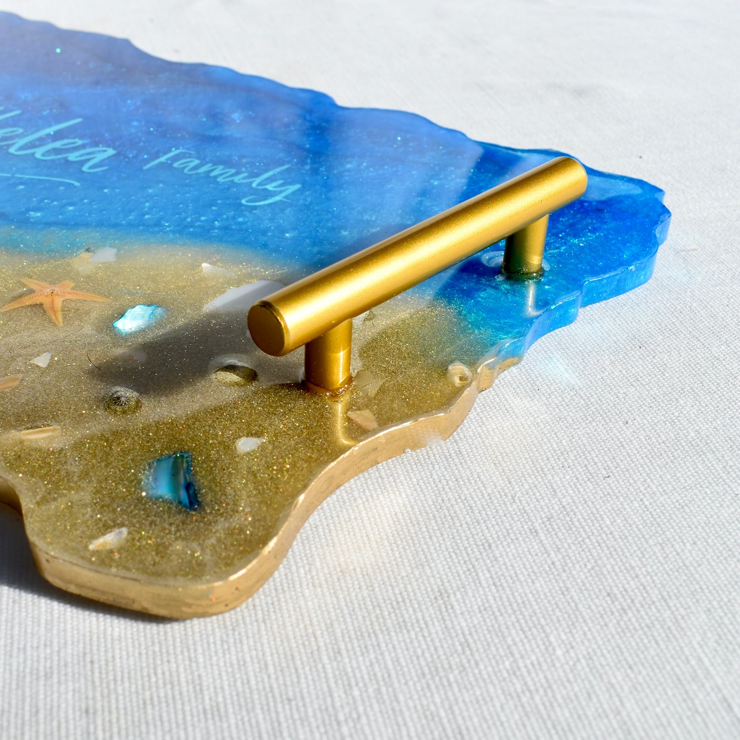 Personalized Ocean Tray • Personalized Ocean Themed Serving Tray • Personalized Serving Tray