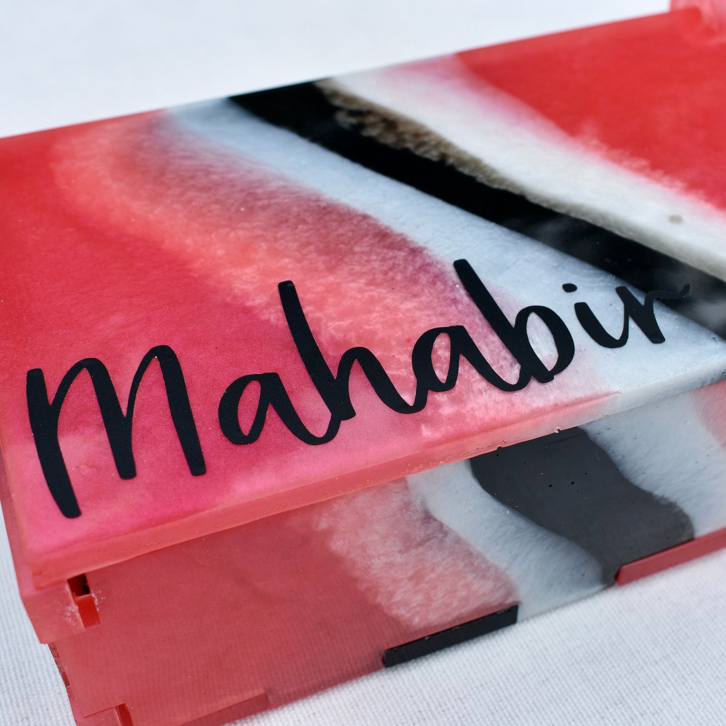 Personalized Domino Gift Set • Custom Resin Dominoes Set