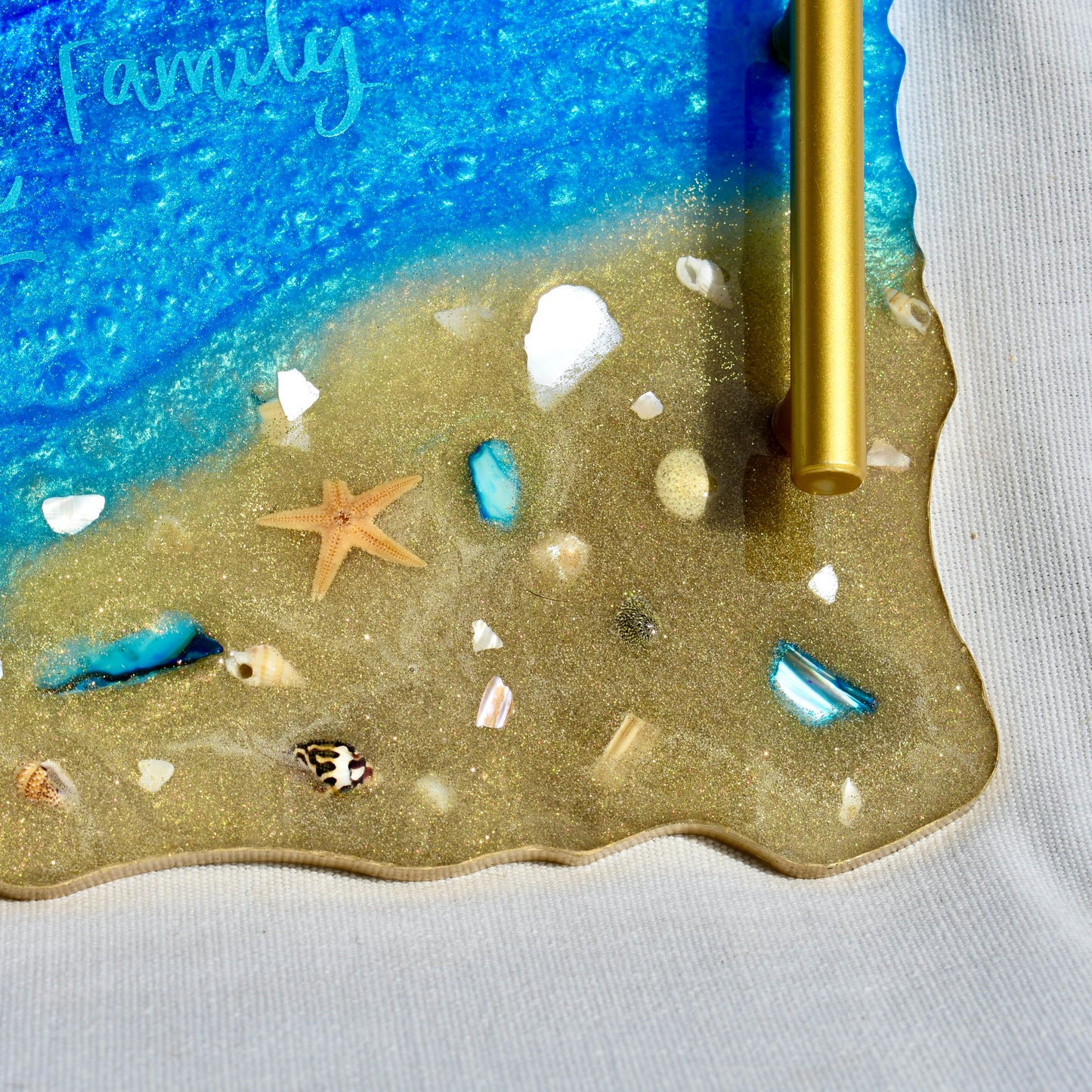 Personalized Ocean Tray • Personalized Ocean Themed Serving Tray • Personalized Serving Tray