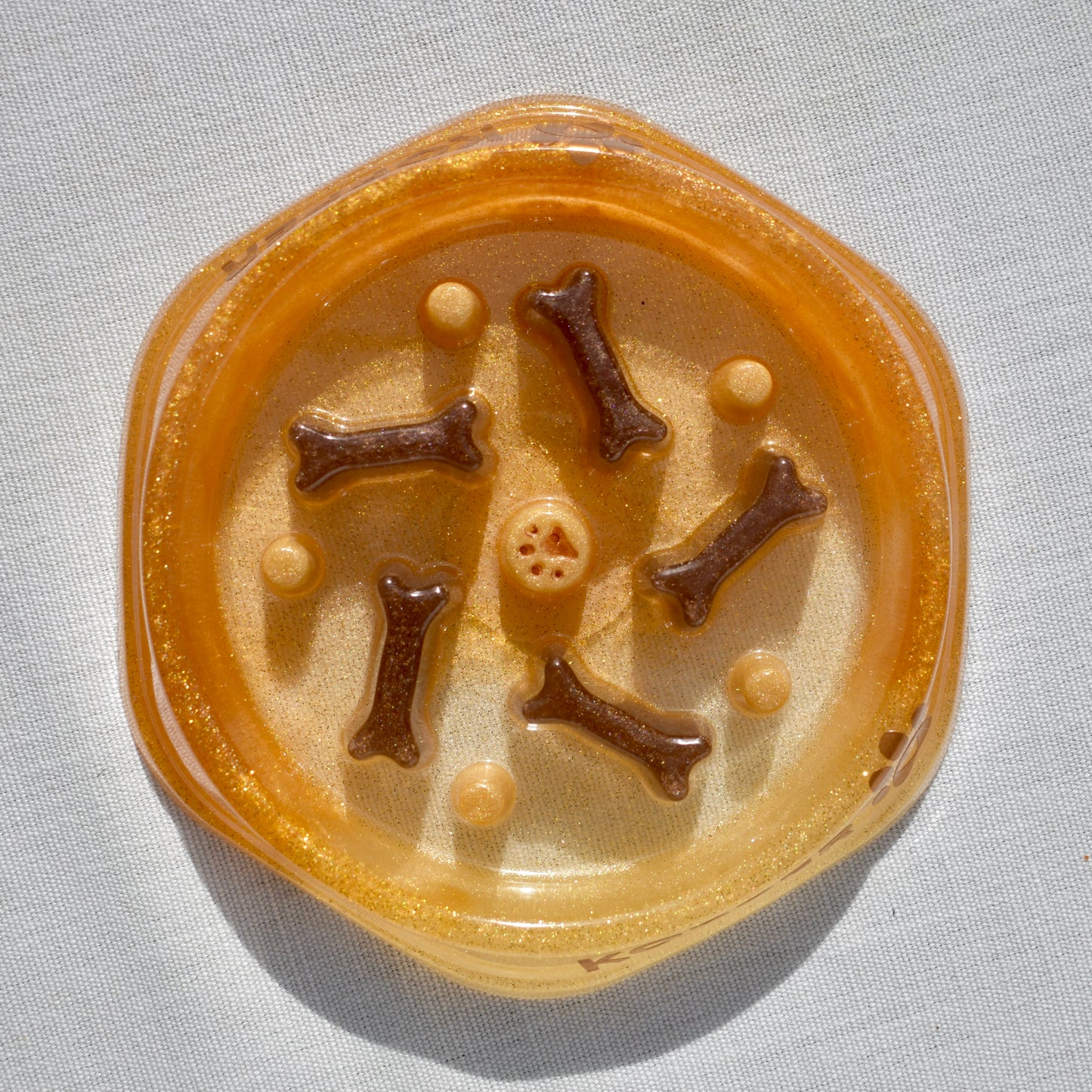 Personalized SLOW FEEDER Dog Bowl