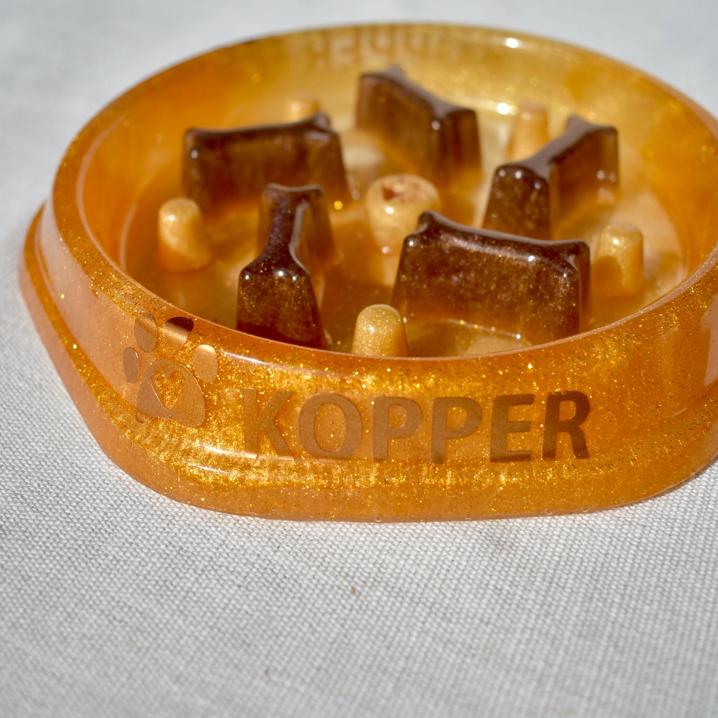 Personalized SLOW FEEDER Dog Bowl