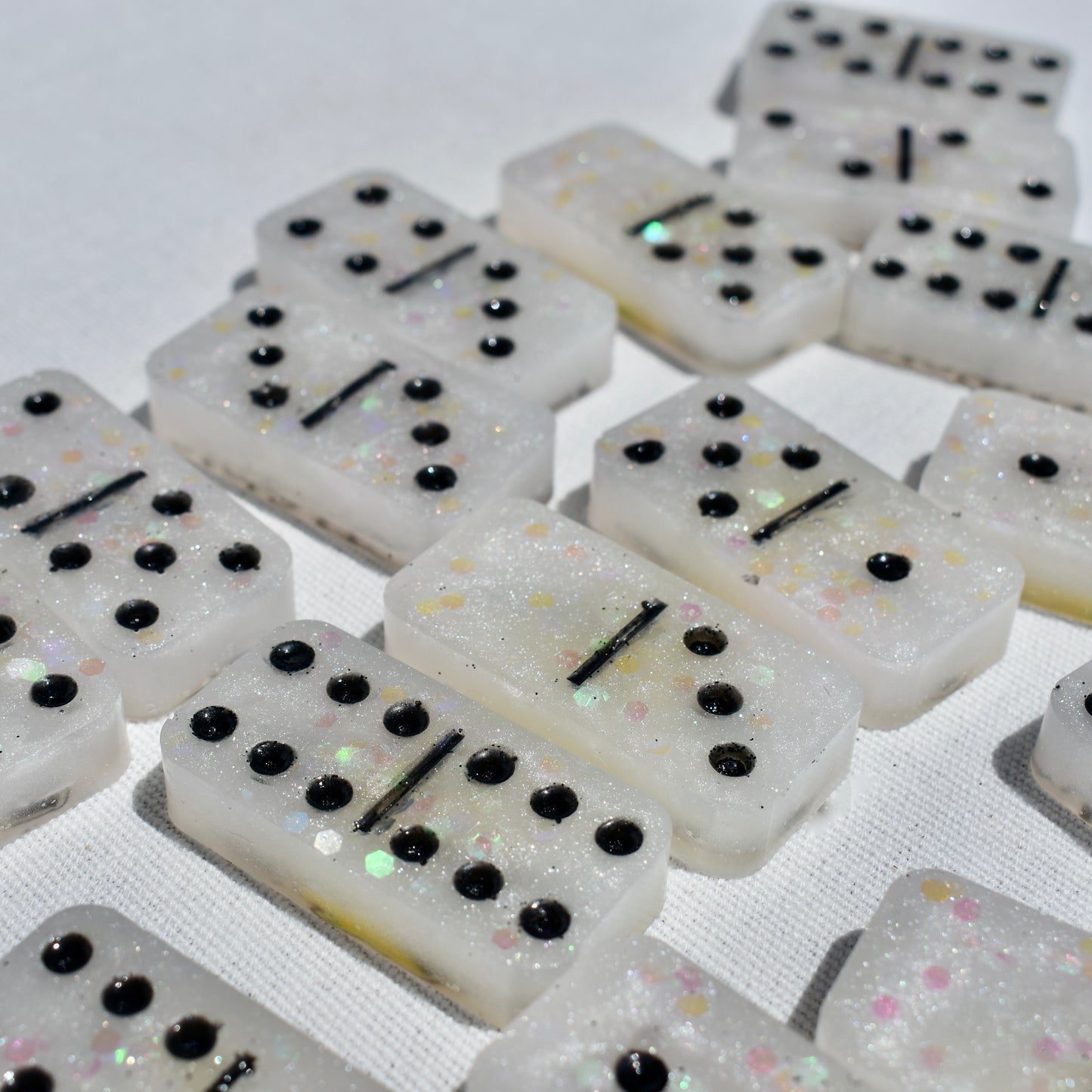 Personalized Domino Gift Set • Custom Resin Dominoes Set