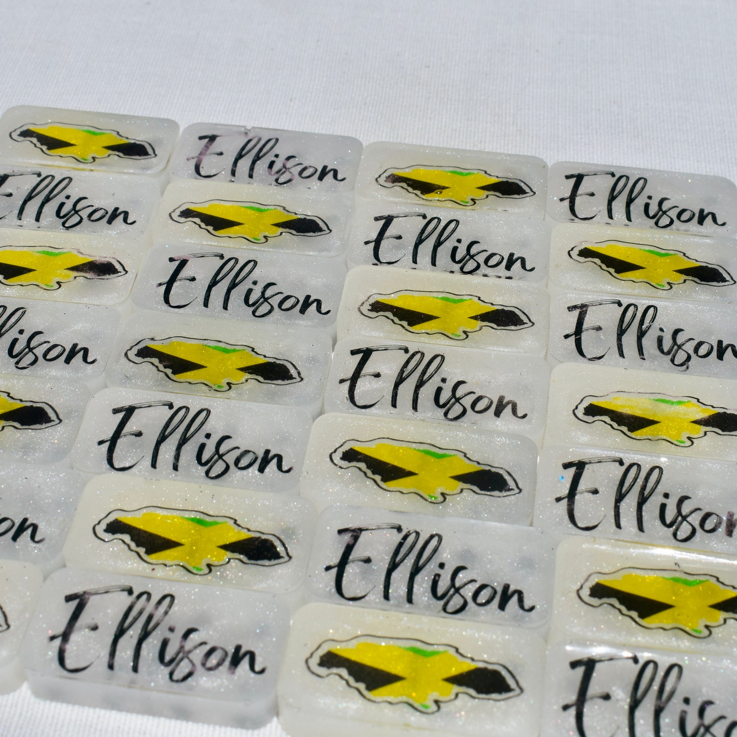 Personalized Domino Gift Set • Custom Resin Dominoes Set