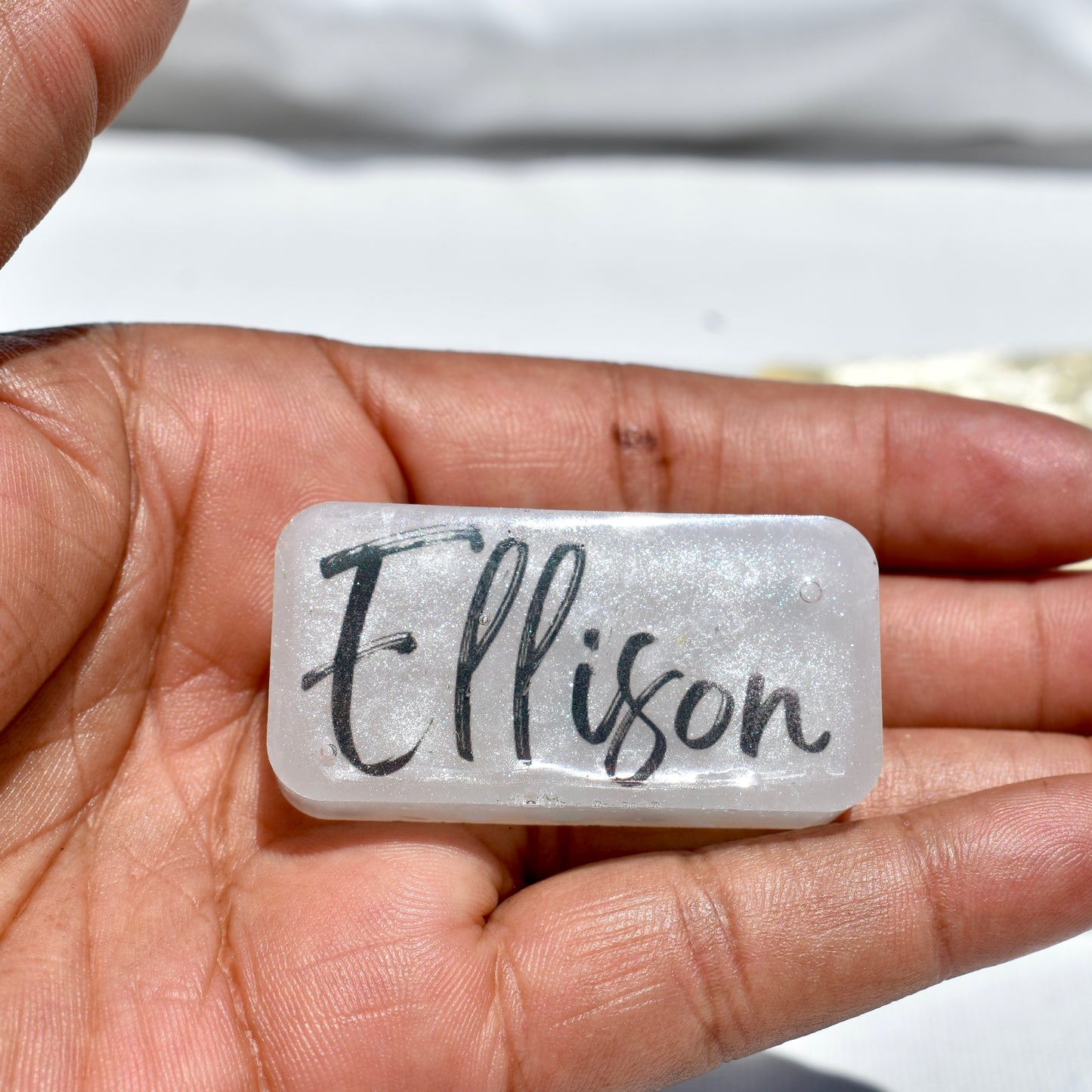 Personalized Domino Gift Set • Custom Resin Dominoes Set