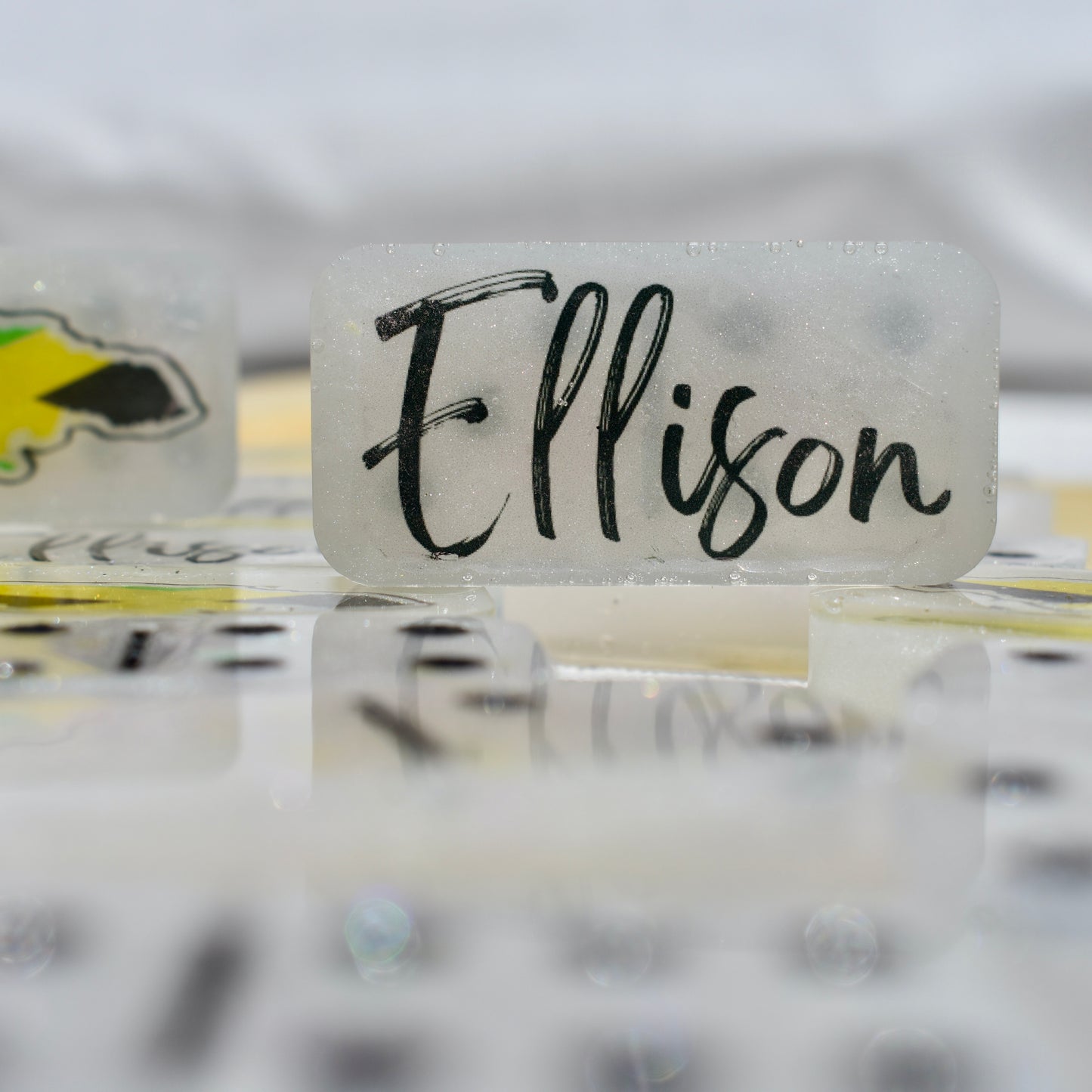 Personalized Domino Gift Set • Custom Resin Dominoes Set