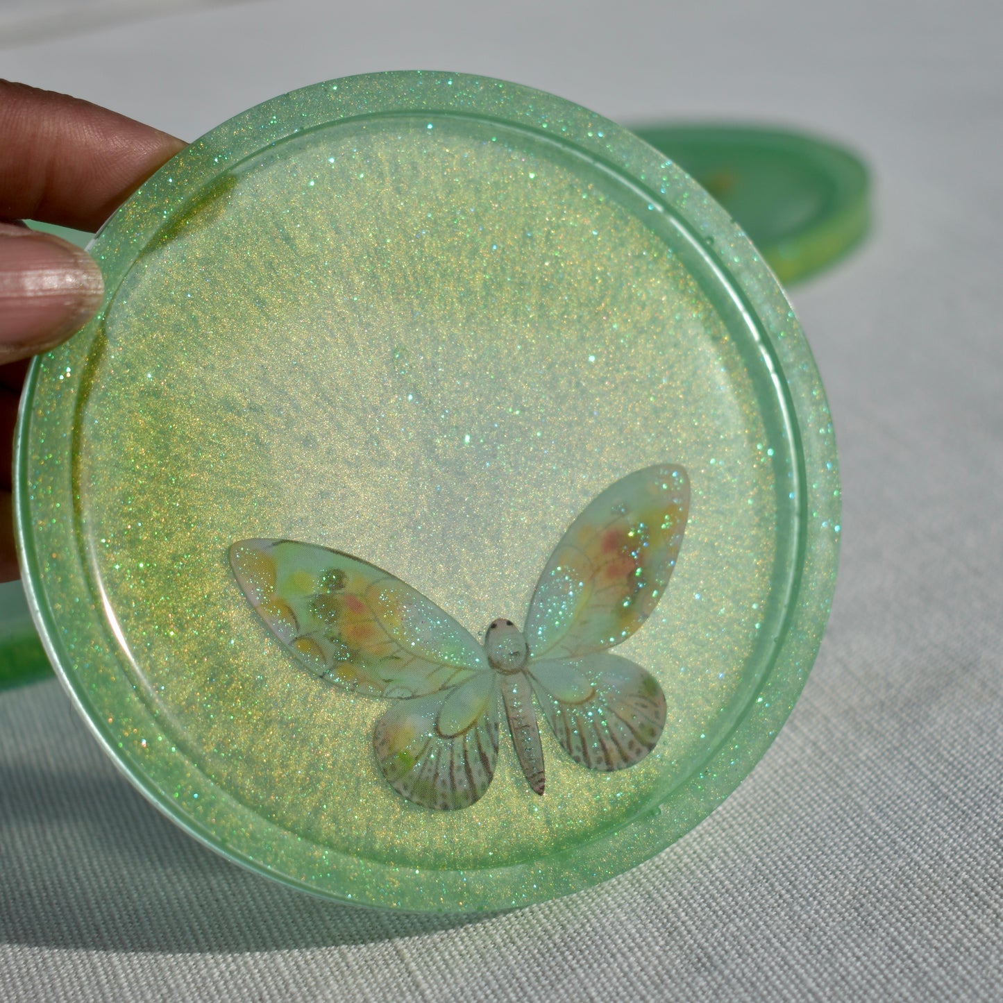 3D Butterfly Coasters (Assorted Colors)