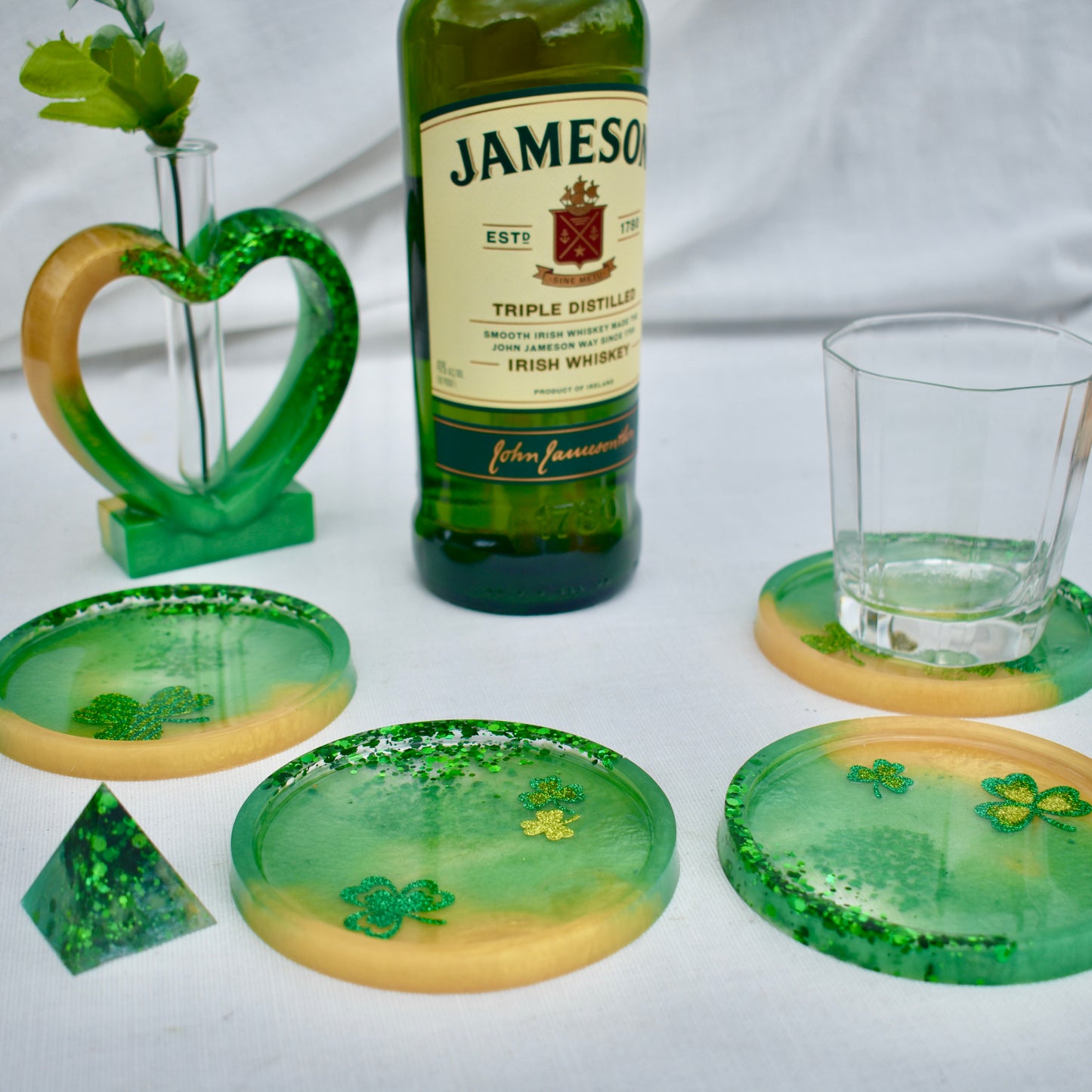St. Patrick’s Day Coasters • Irish Themed Coasters