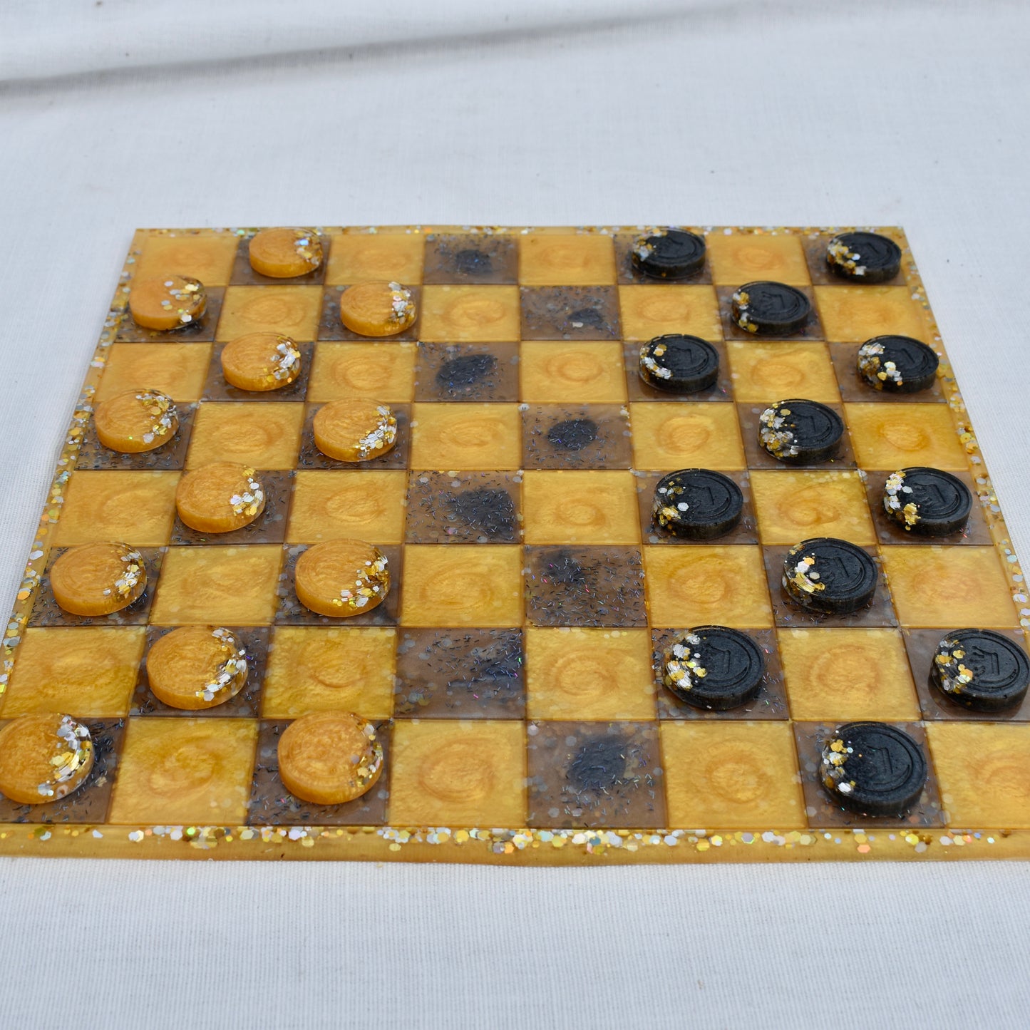 Customizable Chess/Checkers Set Board Game