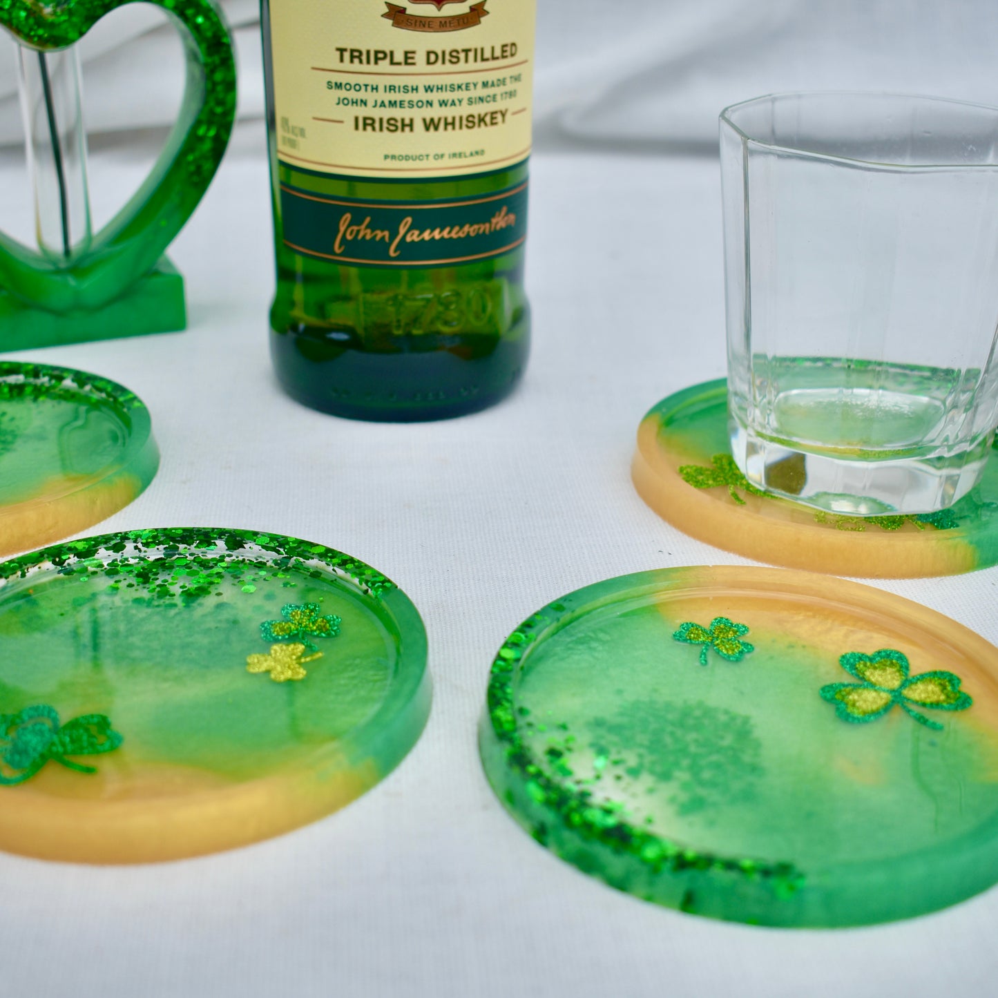 St. Patrick’s Day Coasters • Irish Themed Coasters