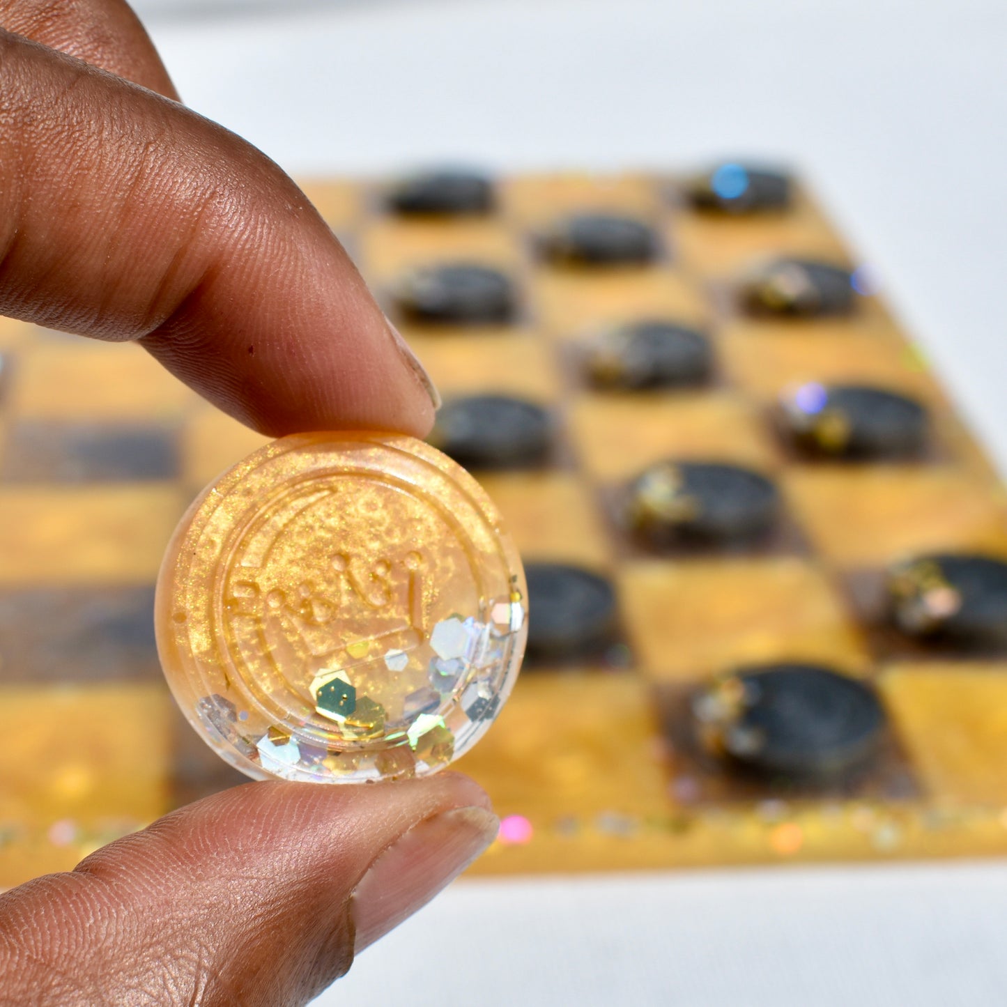 Customizable Chess/Checkers Set Board Game