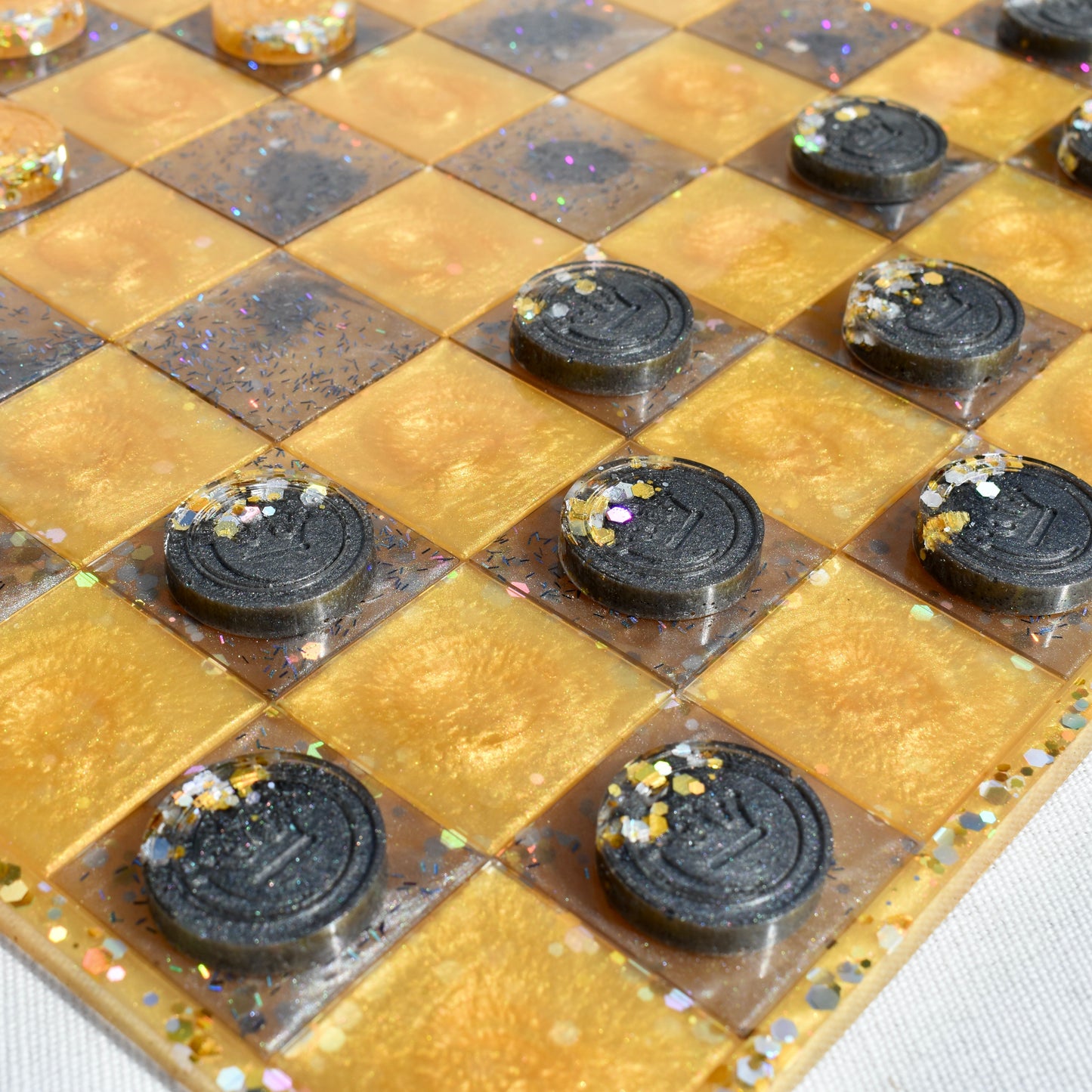Customizable Chess/Checkers Set Board Game