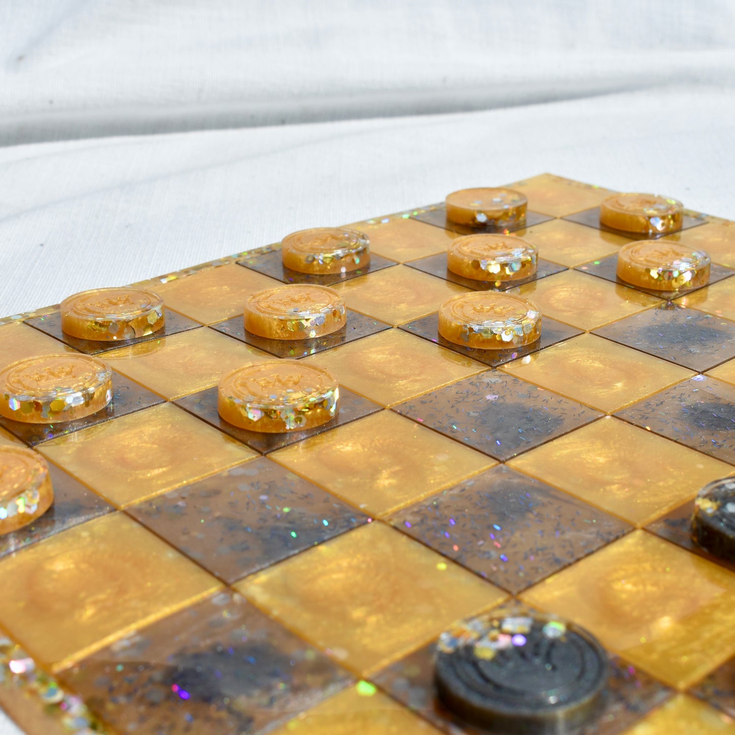 Customizable Chess/Checkers Set Board Game