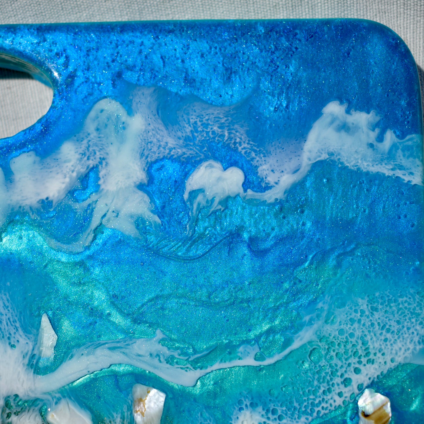 Personalized Beach Themed Charcuterie Board