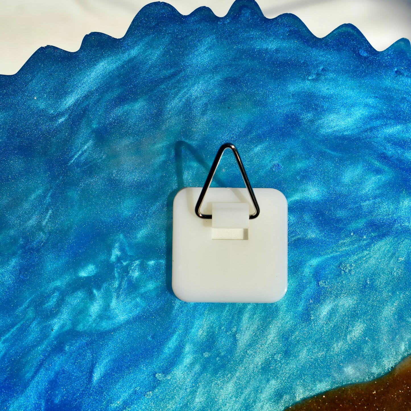 Beach Themed Afro Lady Wall Art • Home/Office Décor