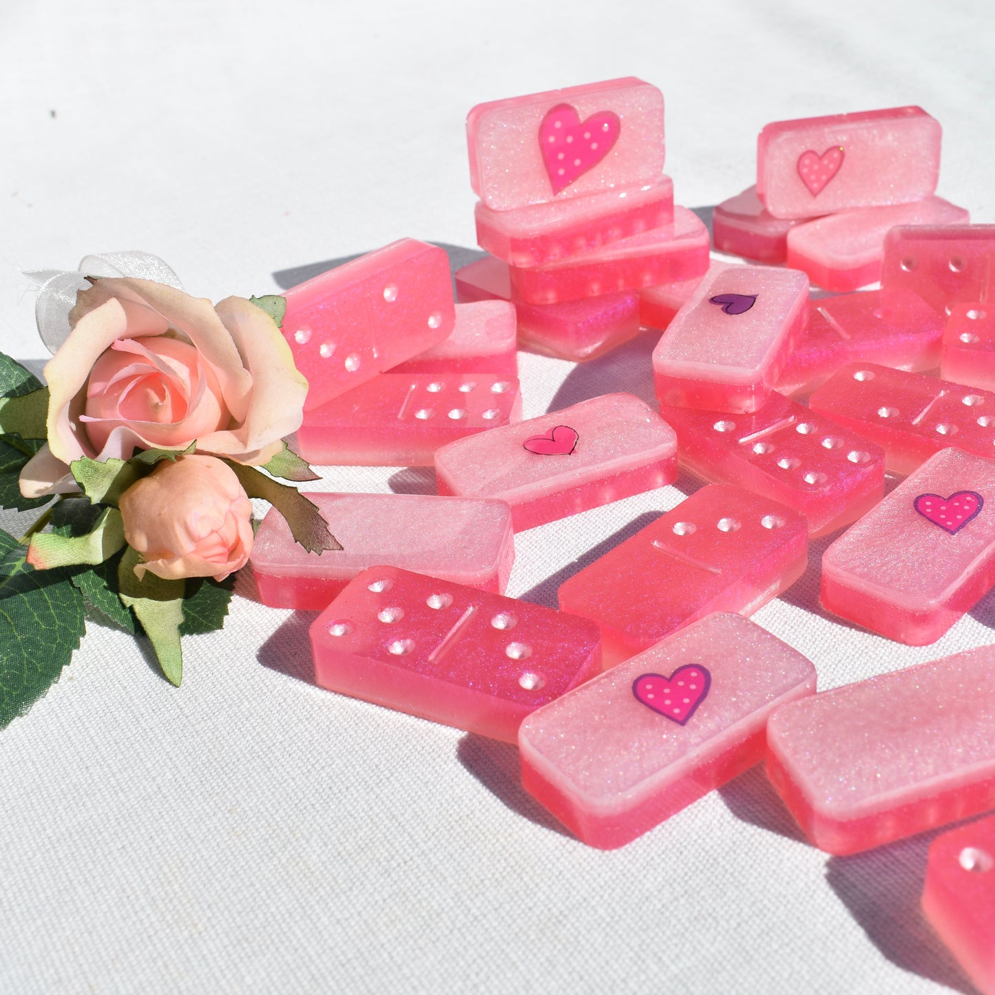 Dominoes Set for HER• Personalized Domino Gift Set • Made-to-Order Dominoes Gift
