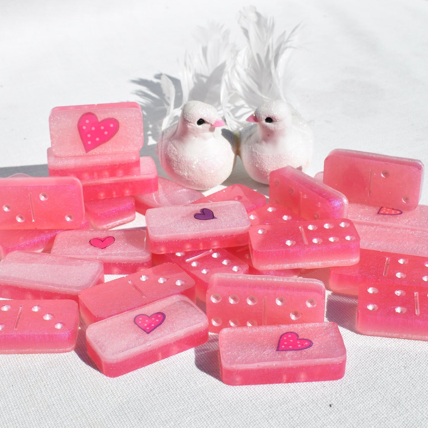 Dominoes Set for HER• Personalized Domino Gift Set • Made-to-Order Dominoes Gift