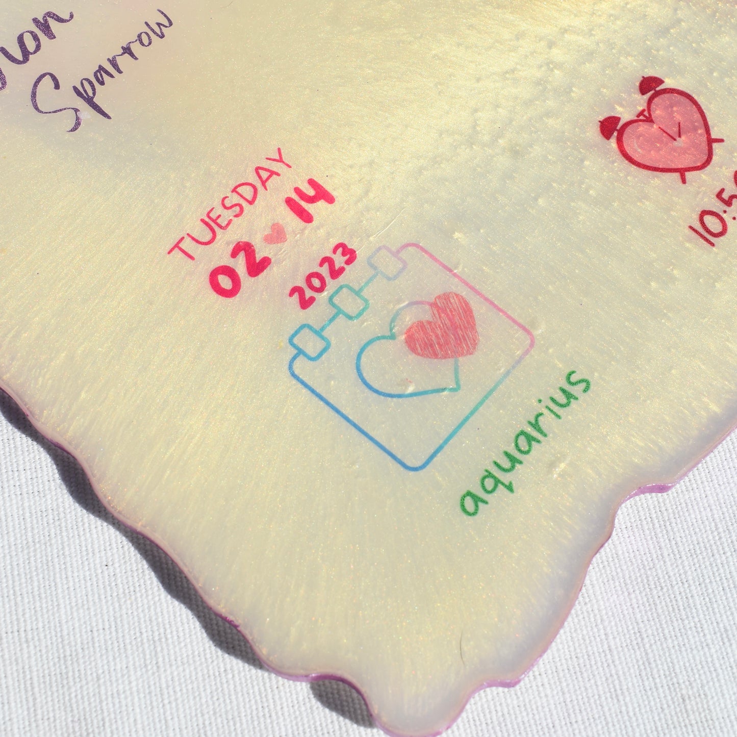 Personalized Birth Announcement Sign • Personalized Newborn Baby Stats Plaque