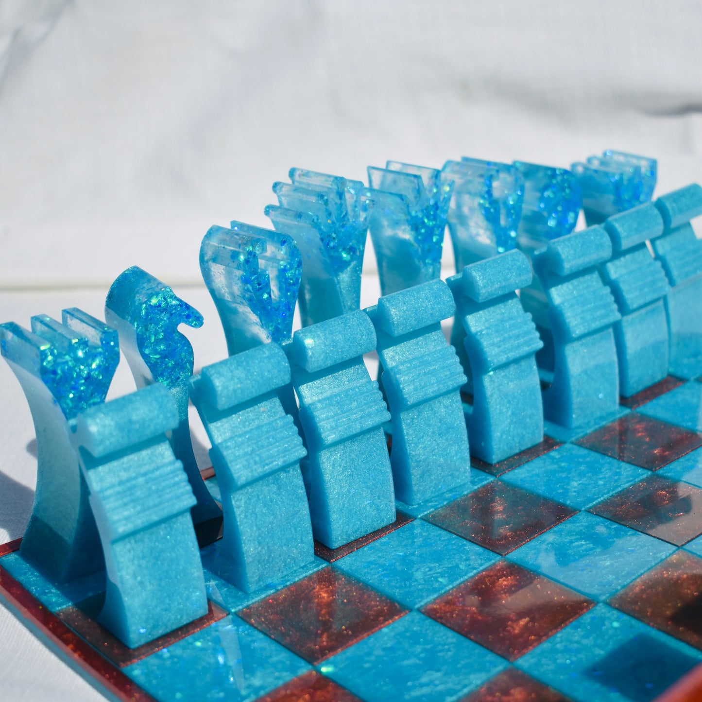 Premium Chess & Checkers Set • Sleek Custom Chess & Checkers Set