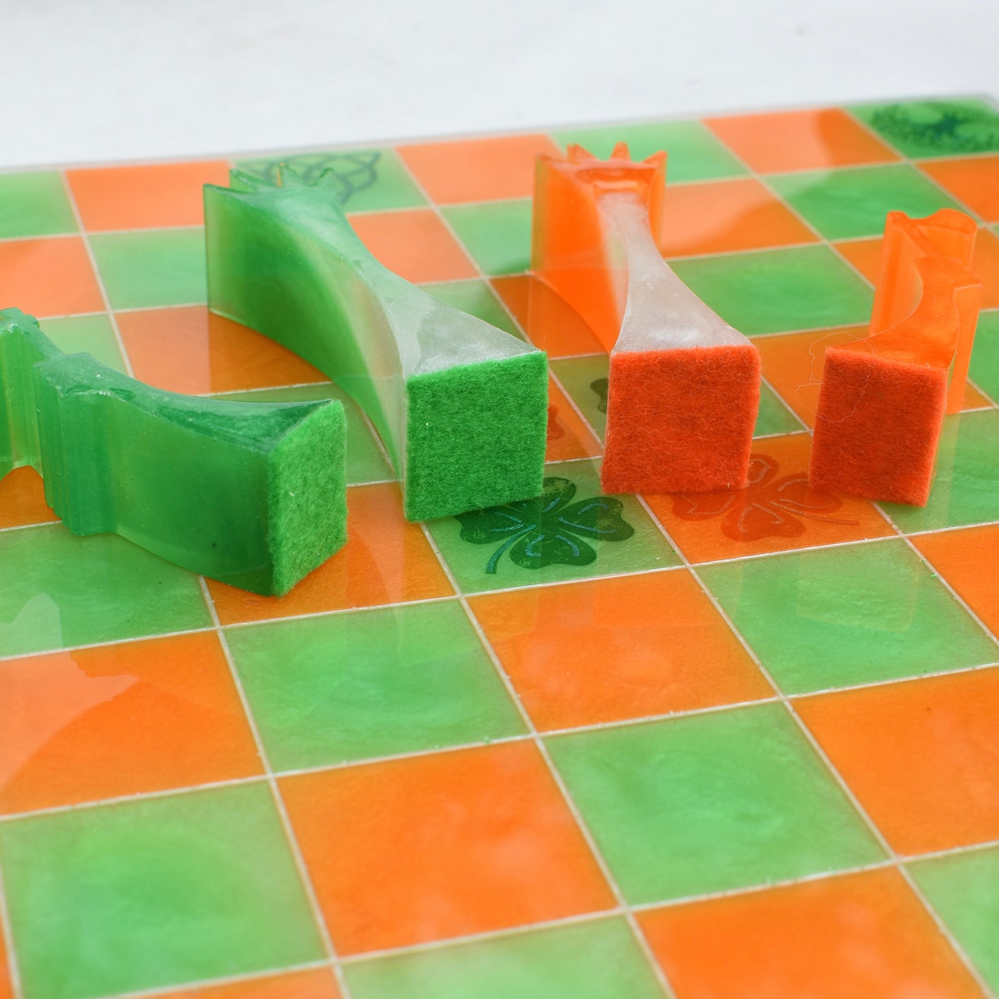 Premium Irish Themed Chess Set • St. Patrick’s Chess Set • Irish Pride Chess Set 🍀