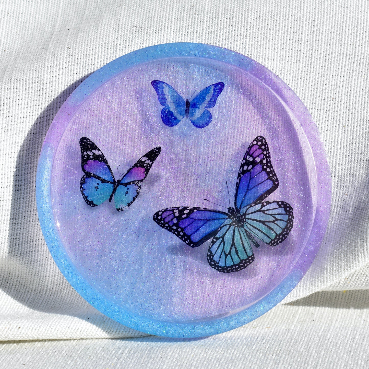 3D Butterfly Coasters (Assorted Colors)