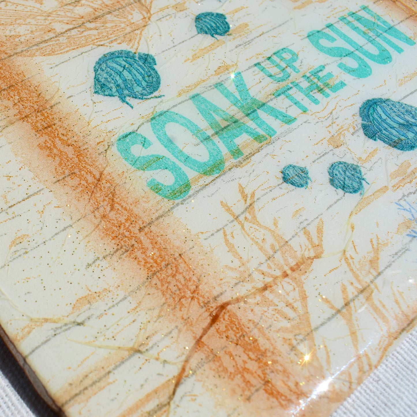 Beach Rules Ceramic Coasters ๐ Beach Lover Coasters Set ๐ Summer Vibes Coasters