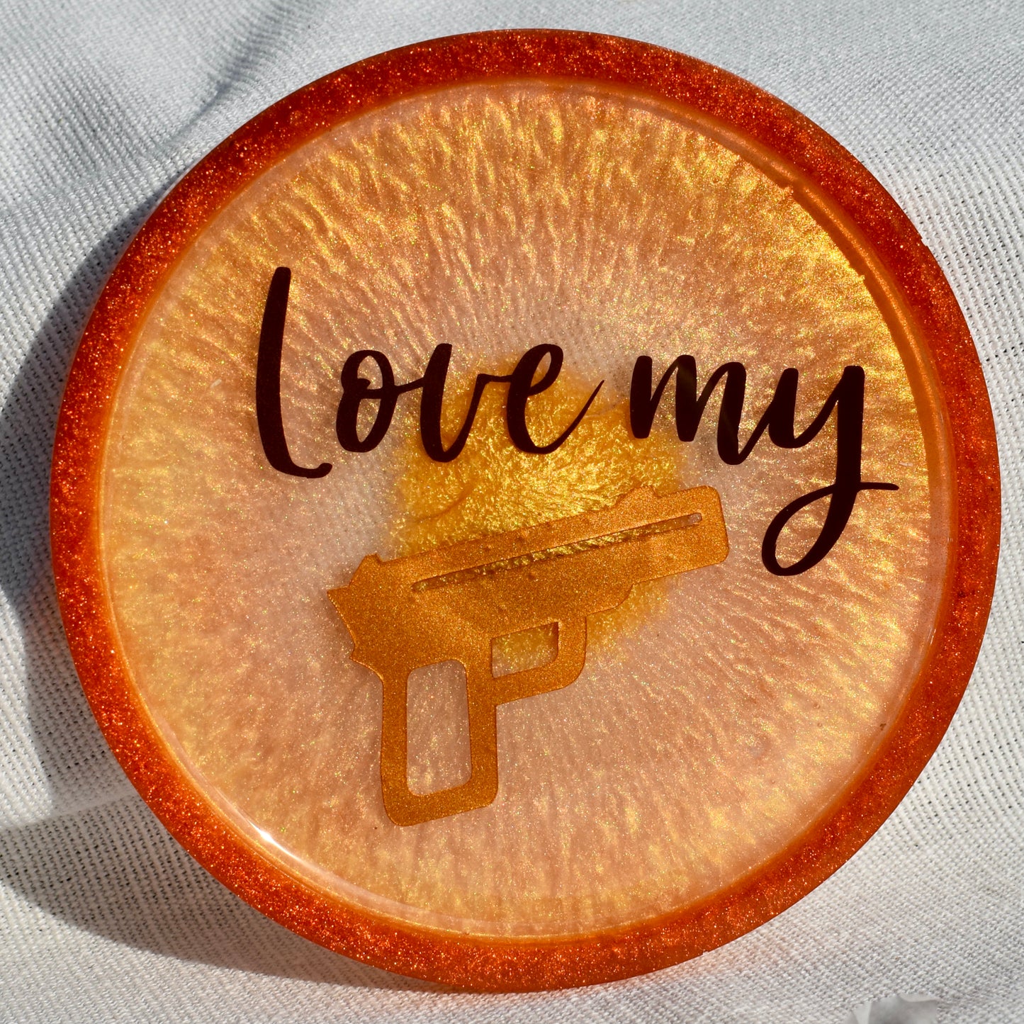 Women's Firearms Coasters • 2A Coaster Set for Her