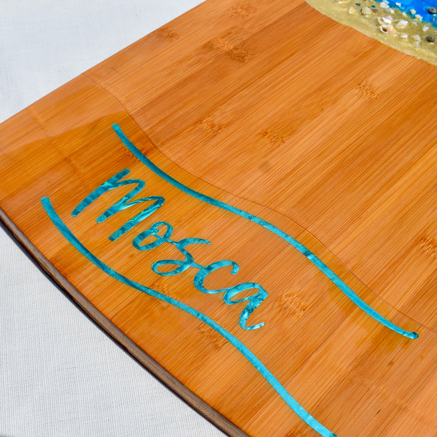 Personalized Beach Themed Charcuterie Board