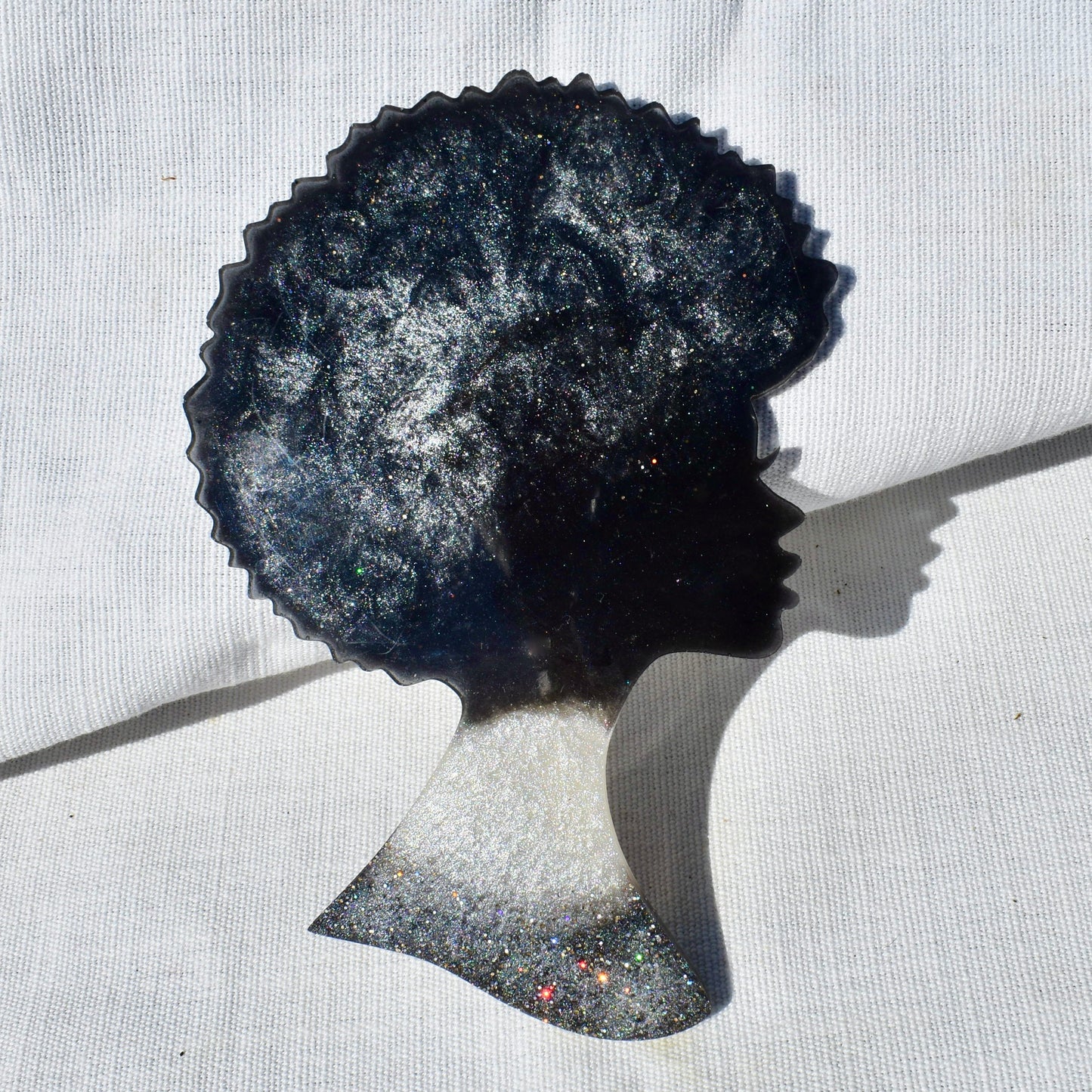 Afro Woman Coasters • Afro Queen Coasters • Afrocentric Gift • Black Girl Magic Coasters