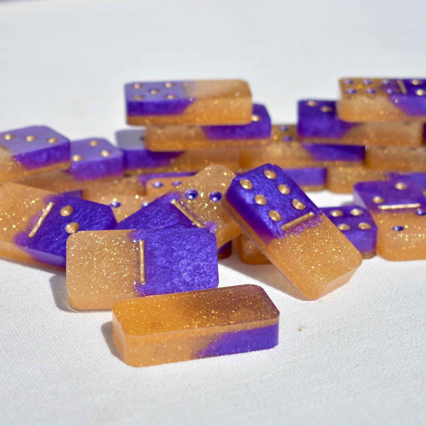 Greek Letter(s) Personalized Domino Gift Set • Fraternity Dominoes