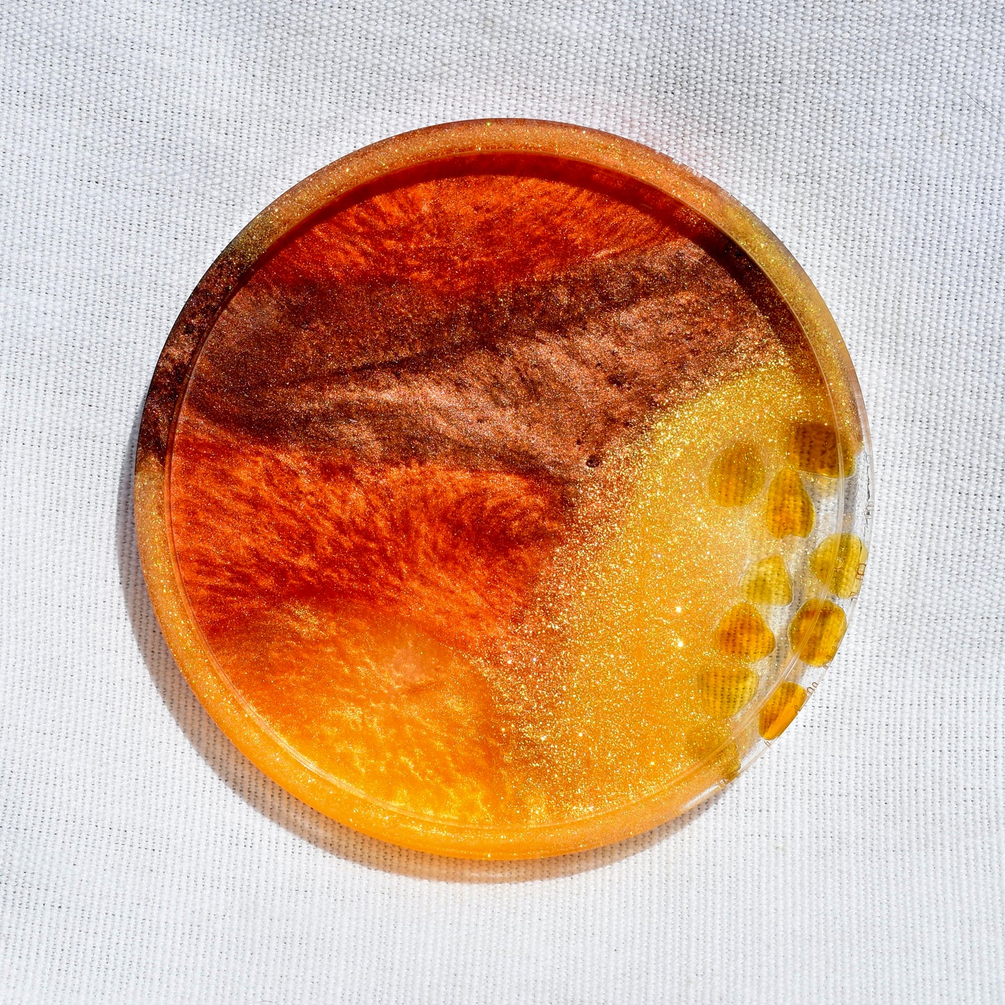 Fall Coasters with Fancy Holder ๐ Autumn Coasters with Wavy Holder