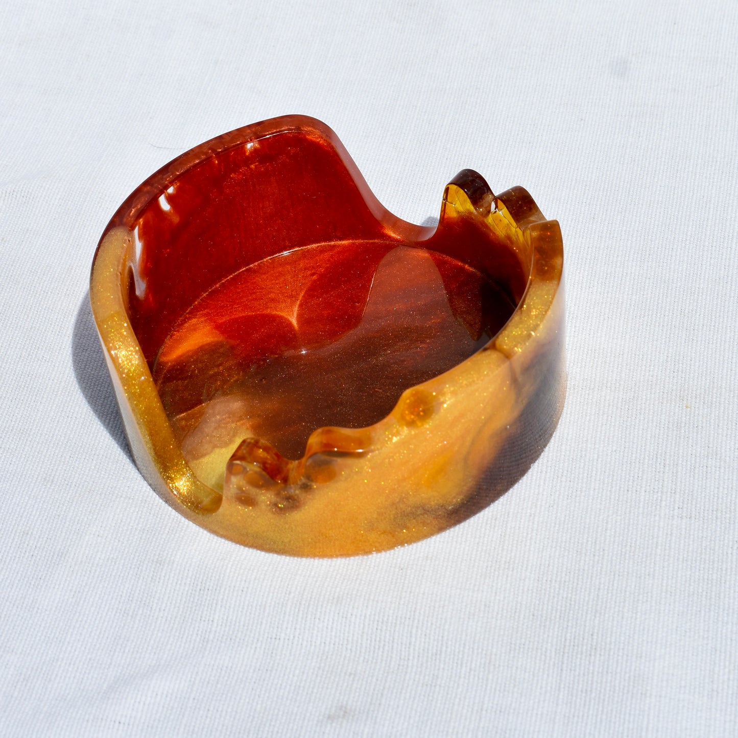 Fall Coasters with Fancy Holder ๐ Autumn Coasters with Wavy Holder