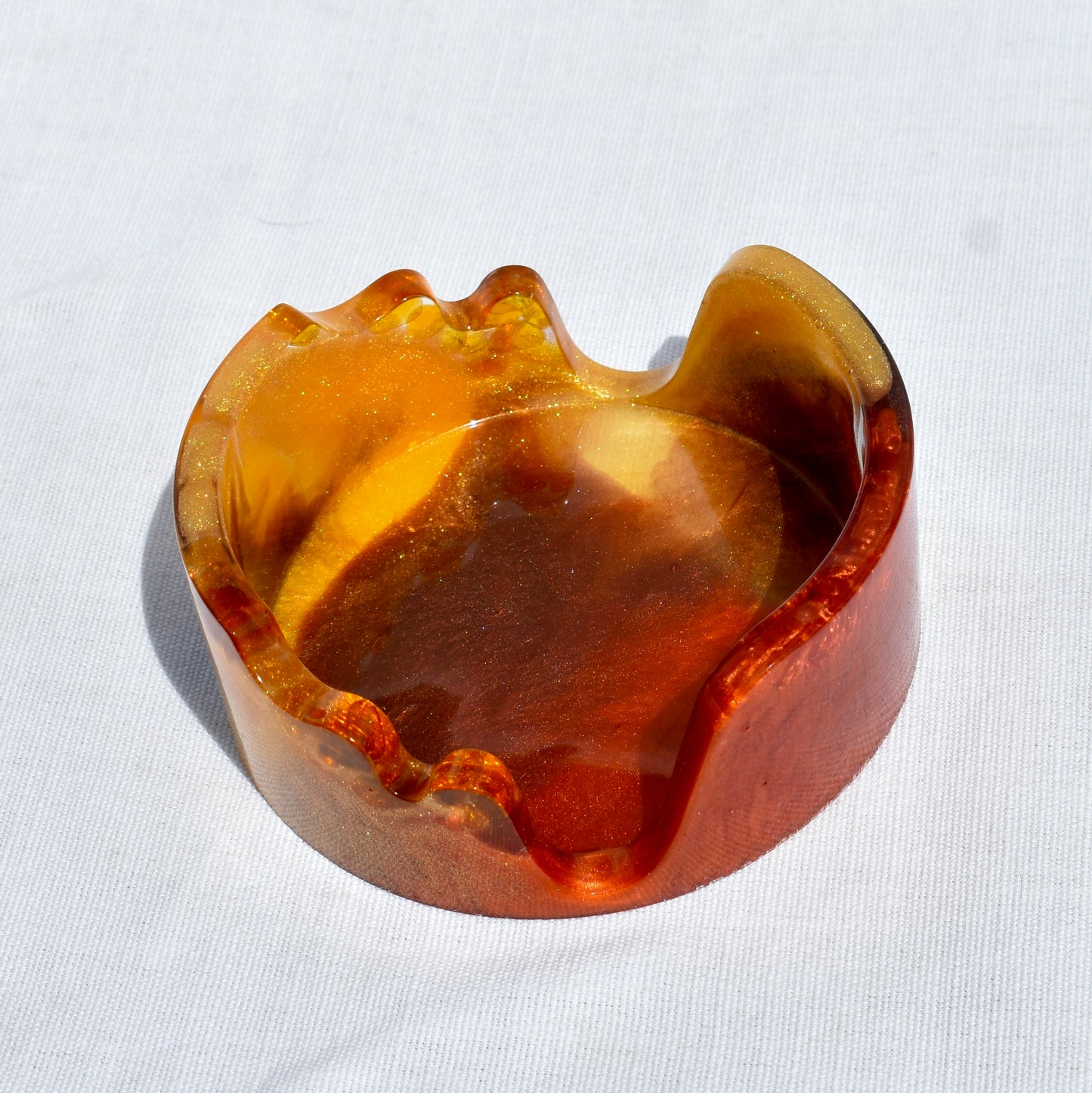 Fall Coasters with Fancy Holder ๐ Autumn Coasters with Wavy Holder