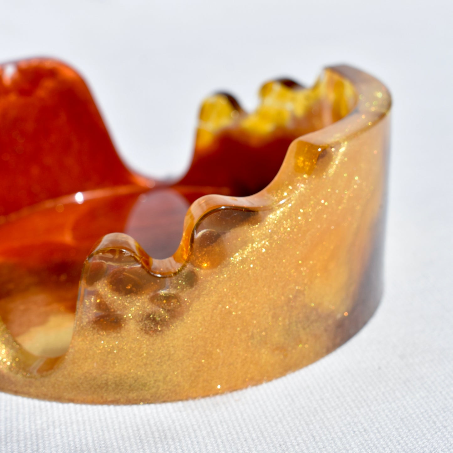 Fall Coasters with Fancy Holder ๐ Autumn Coasters with Wavy Holder