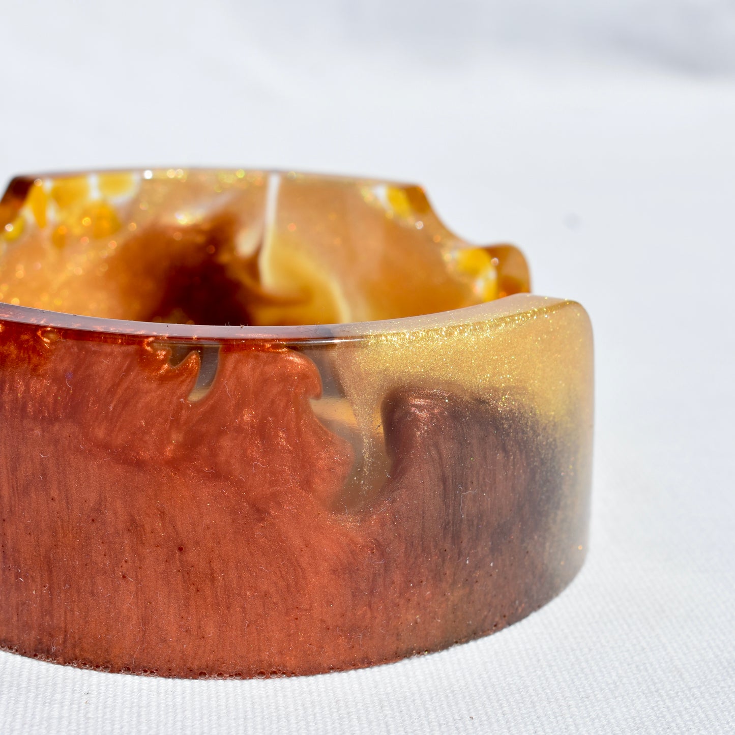 Fall Coasters with Fancy Holder ๐ Autumn Coasters with Wavy Holder