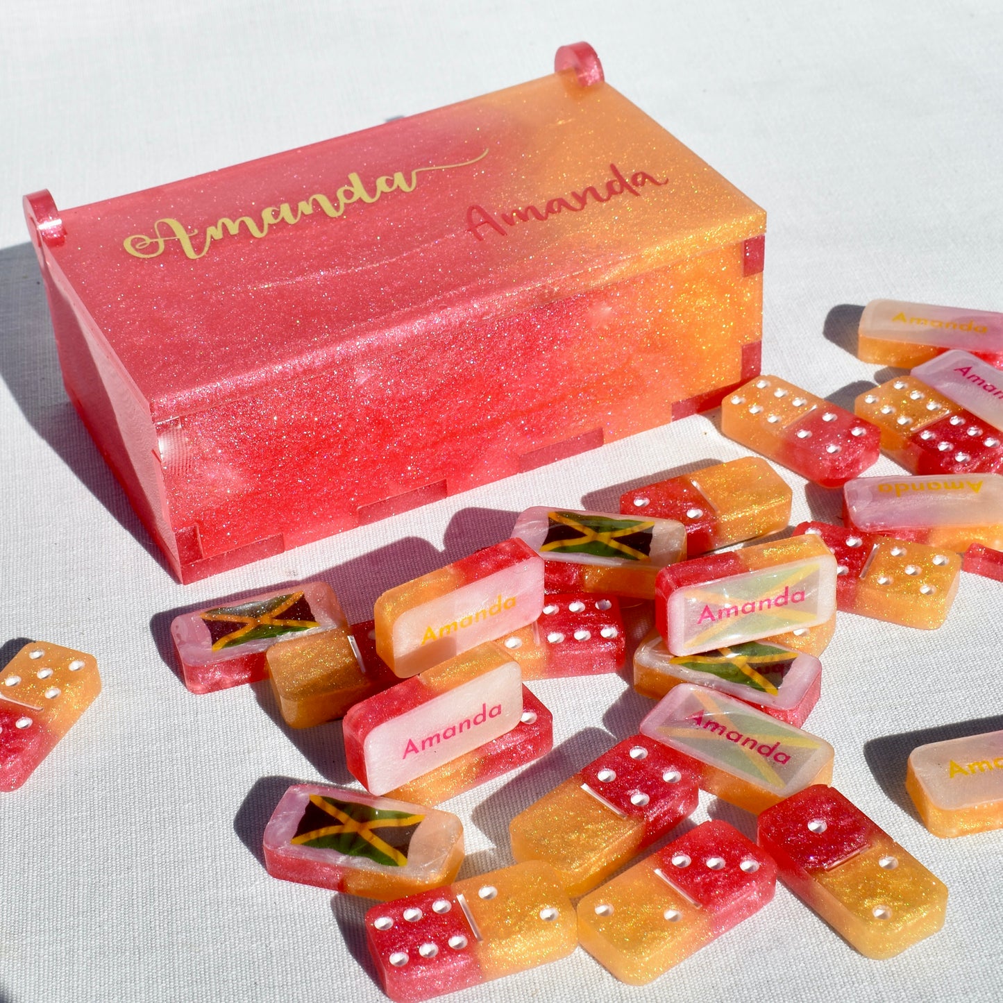 Personalized Dominoes for Mom • Custom Mother’s Day Dominoes • Birthday Dominos Set