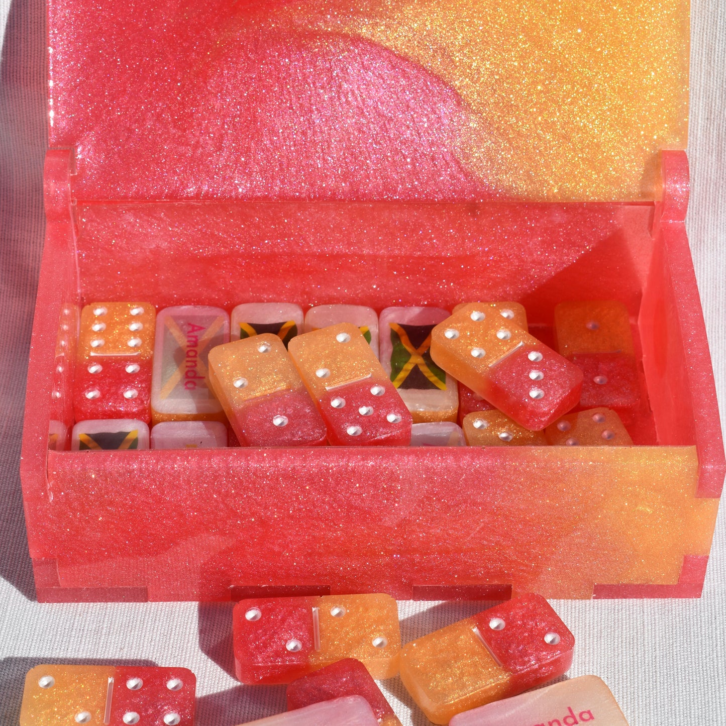 Personalized Dominoes for Mom • Custom Mother’s Day Dominoes • Birthday Dominos Set