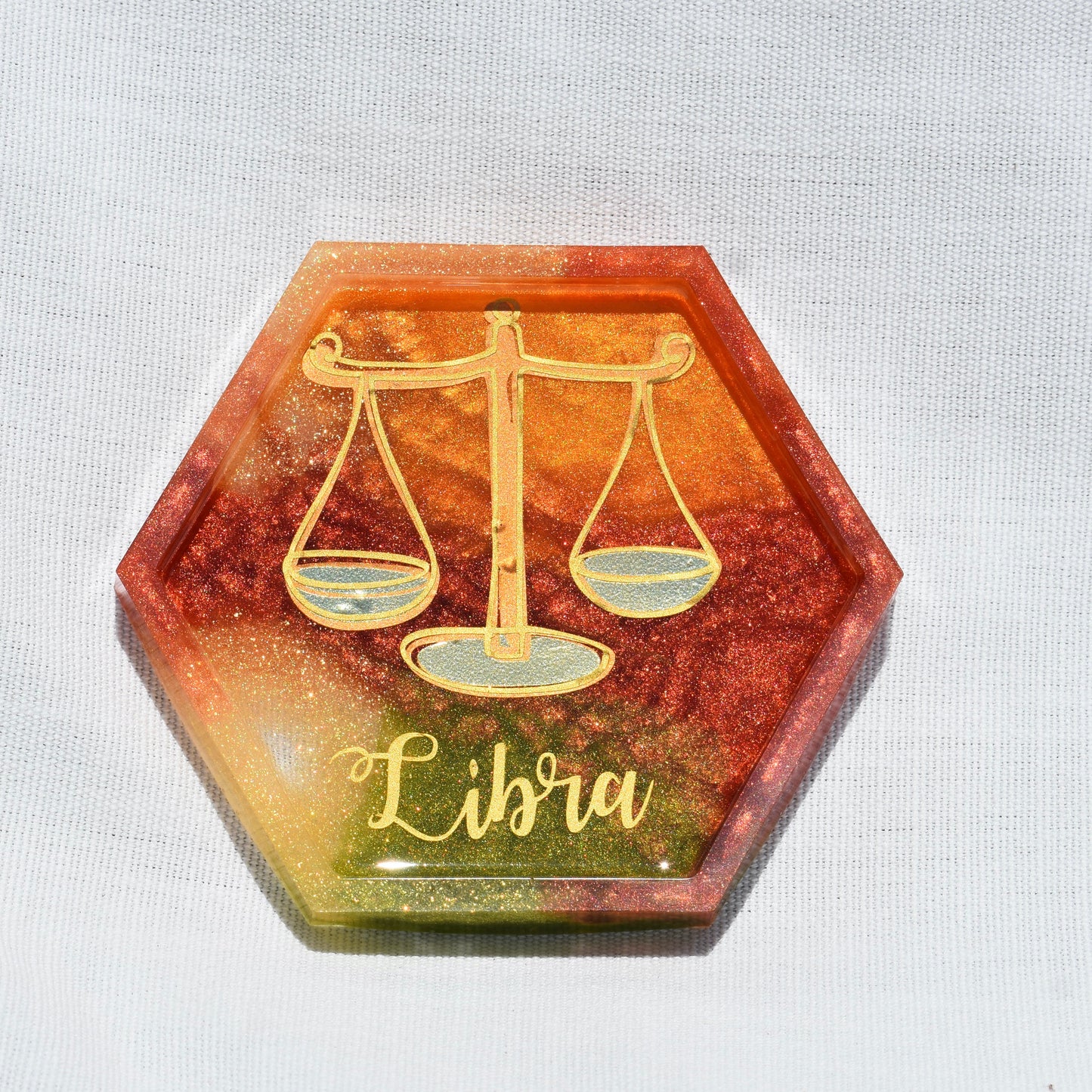 Libra Birthday Coasters • September Birthday Coasters • Personalized Birthday Coasters
