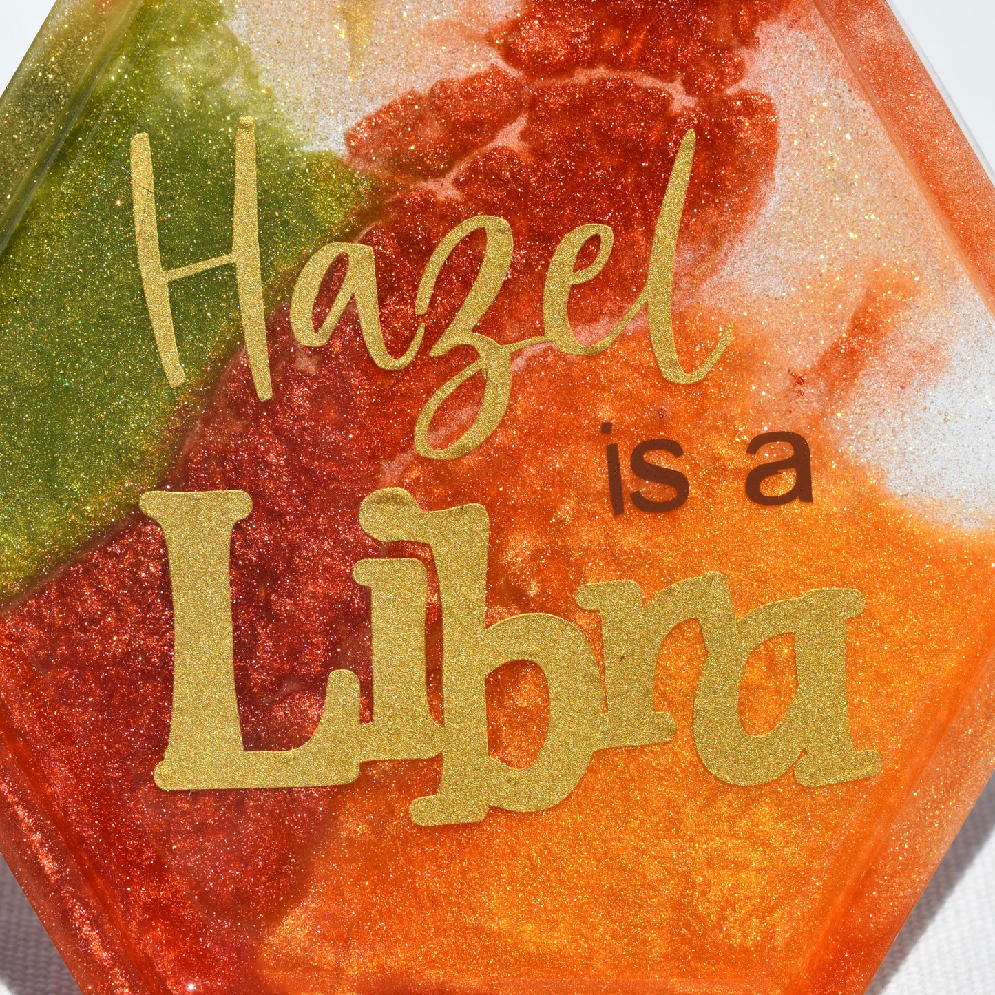 Libra Birthday Coasters • September Birthday Coasters • Personalized Birthday Coasters