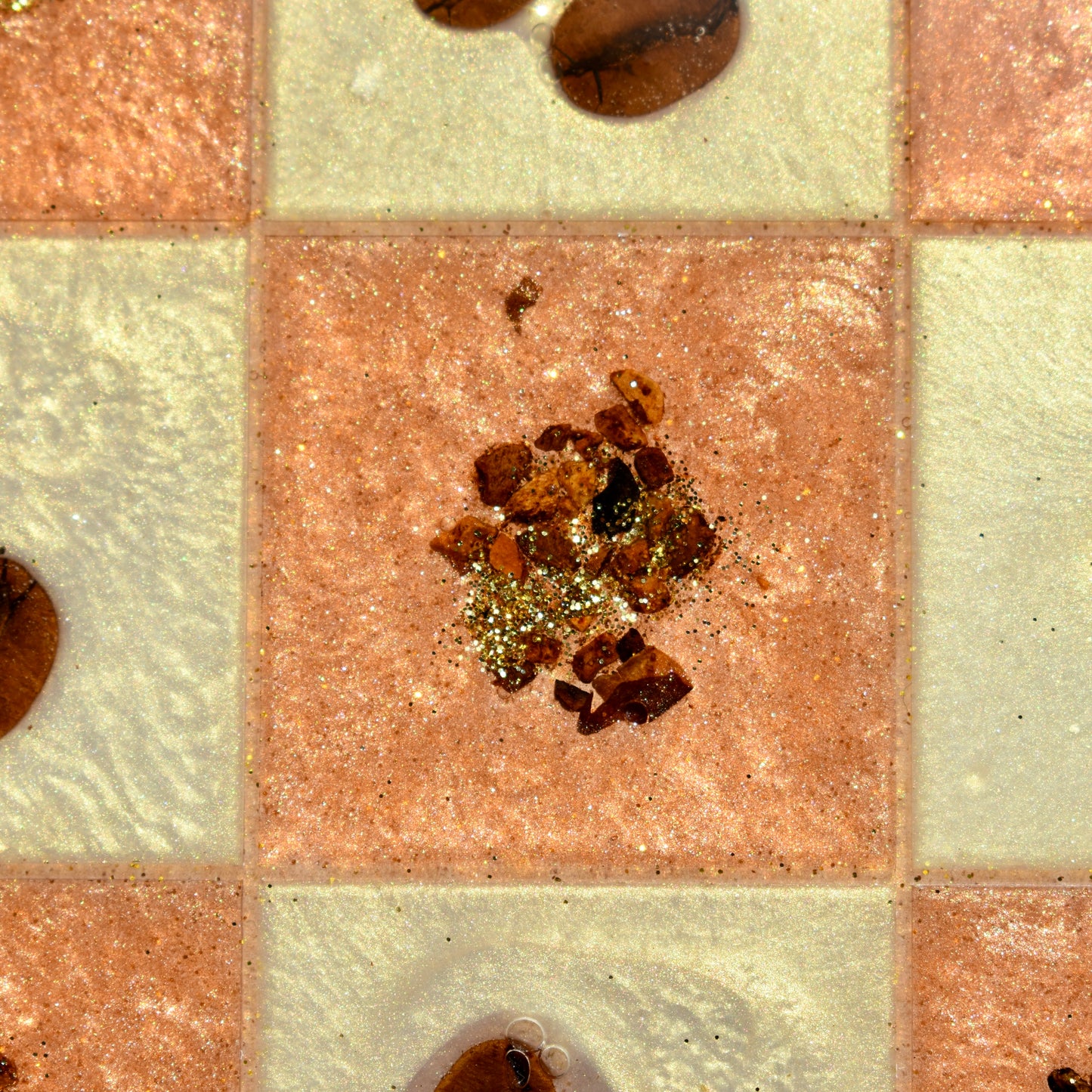Coffee Bean Chess/Checkers Set ☕️ Coffee Lover Chess/Checkers Set
