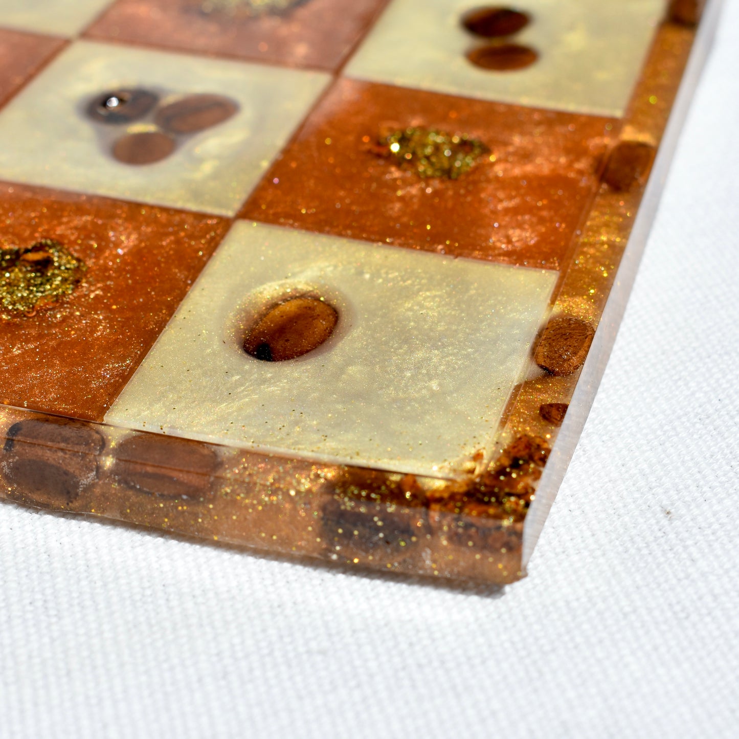 Coffee Bean Chess/Checkers Set ☕️ Coffee Lover Chess/Checkers Set