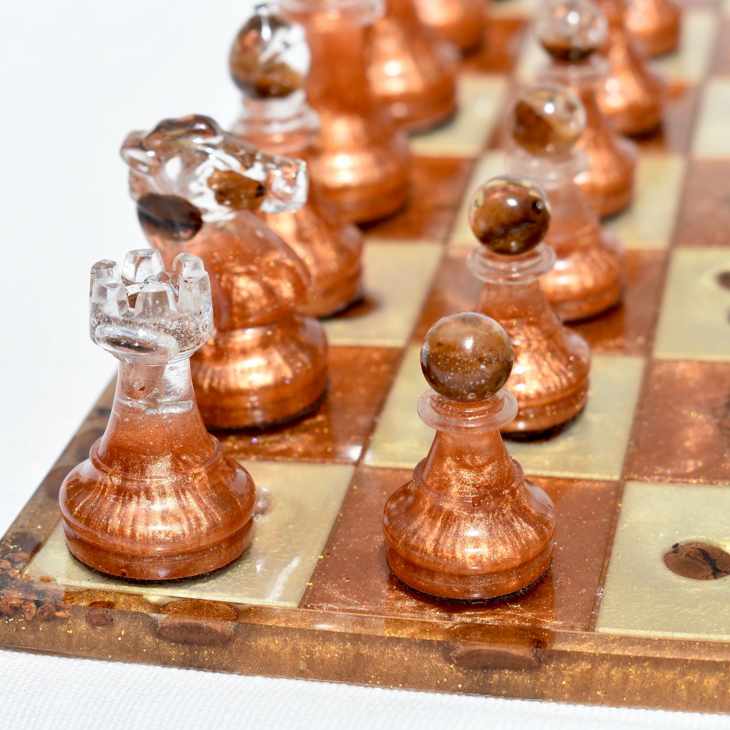 Coffee Bean Chess/Checkers Set ☕️ Coffee Lover Chess/Checkers Set