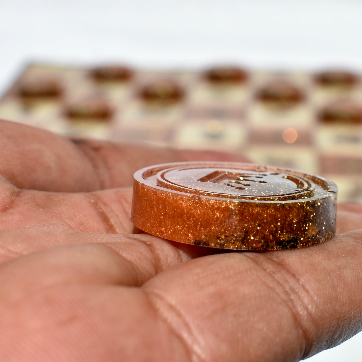 Coffee Bean Chess/Checkers Set ☕️ Coffee Lover Chess/Checkers Set