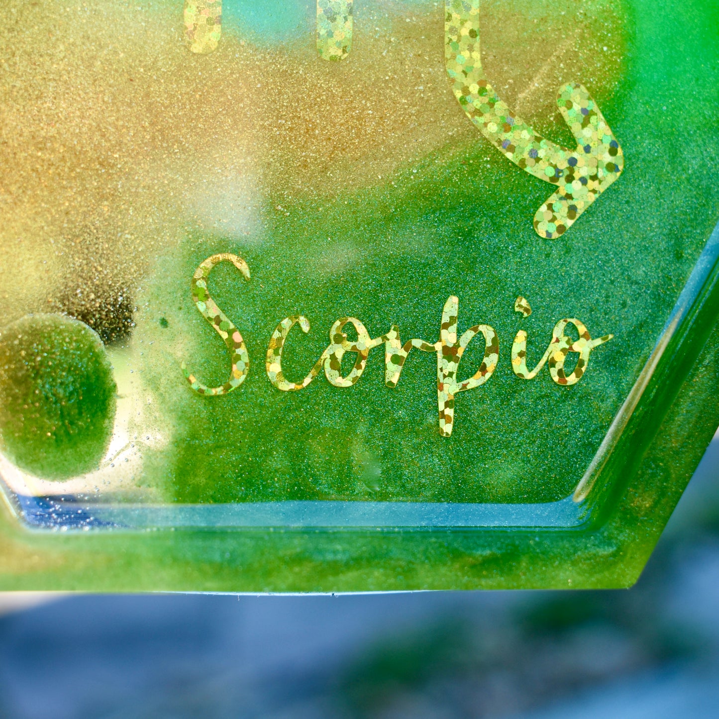 Personalized Scorpio Birthday Coasters • October/November Birthday Coasters • Personalized Birthday Coasters