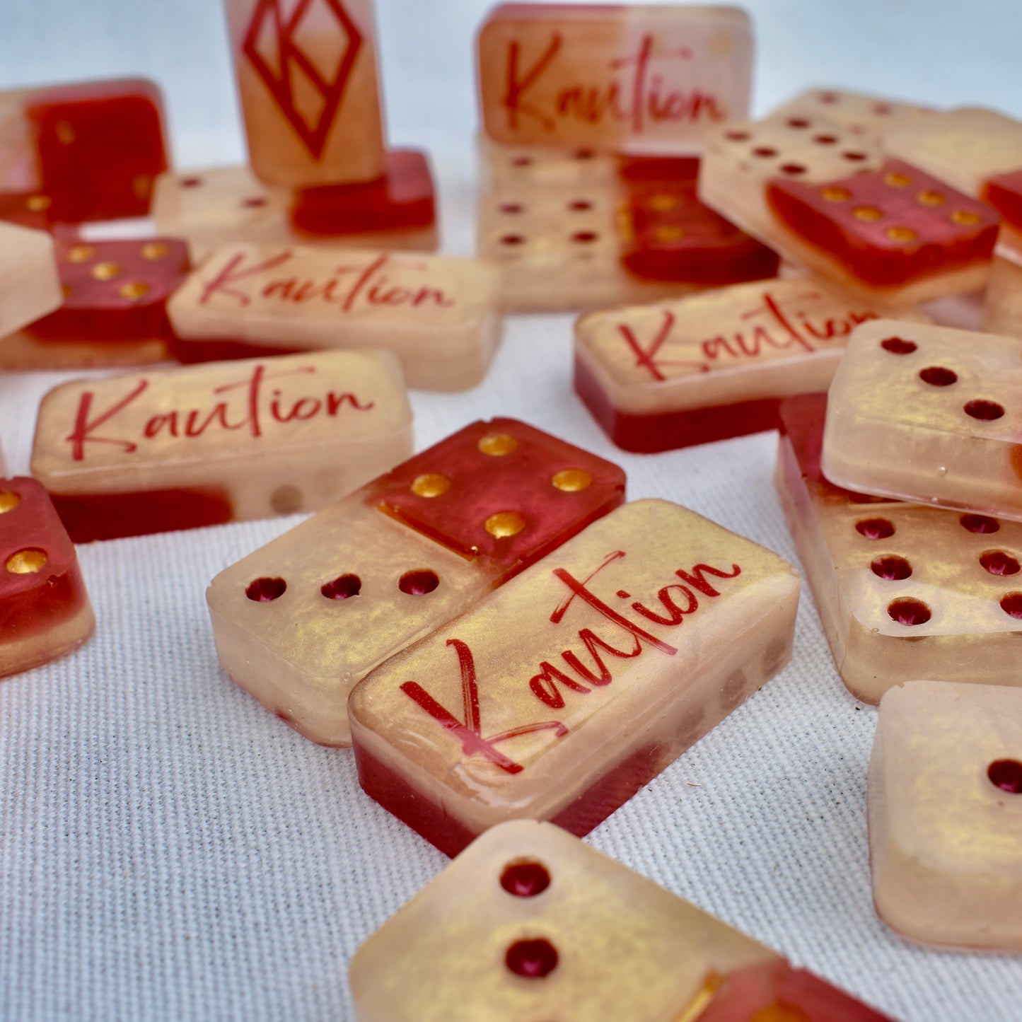 Greek Letter(s) Personalized Domino Gift Set • Fraternity Dominoes