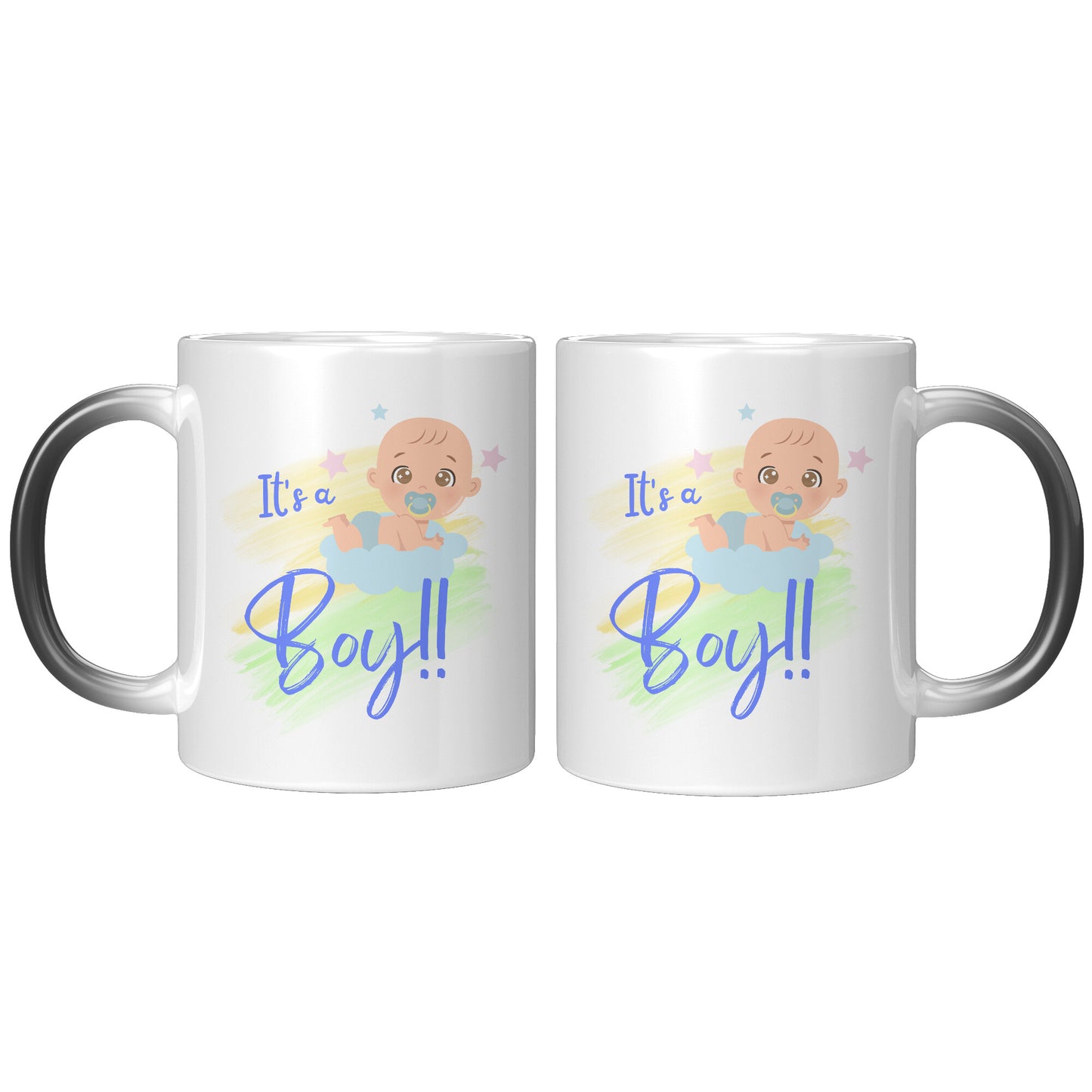 It’s a Boy Coffee Mug • “Magic” Gender Reveal Mug • Gender Reveal Coffee Mug • Pregnancy Announcement Mug • Beautiful Baby Boy Coffee Mug