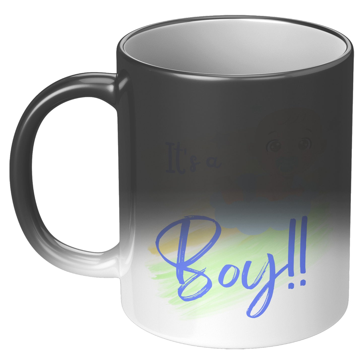 It’s a Boy Coffee Mug • “Magic” Gender Reveal Mug • Gender Reveal Coffee Mug • Pregnancy Announcement Mug • Beautiful Baby Boy Coffee Mug